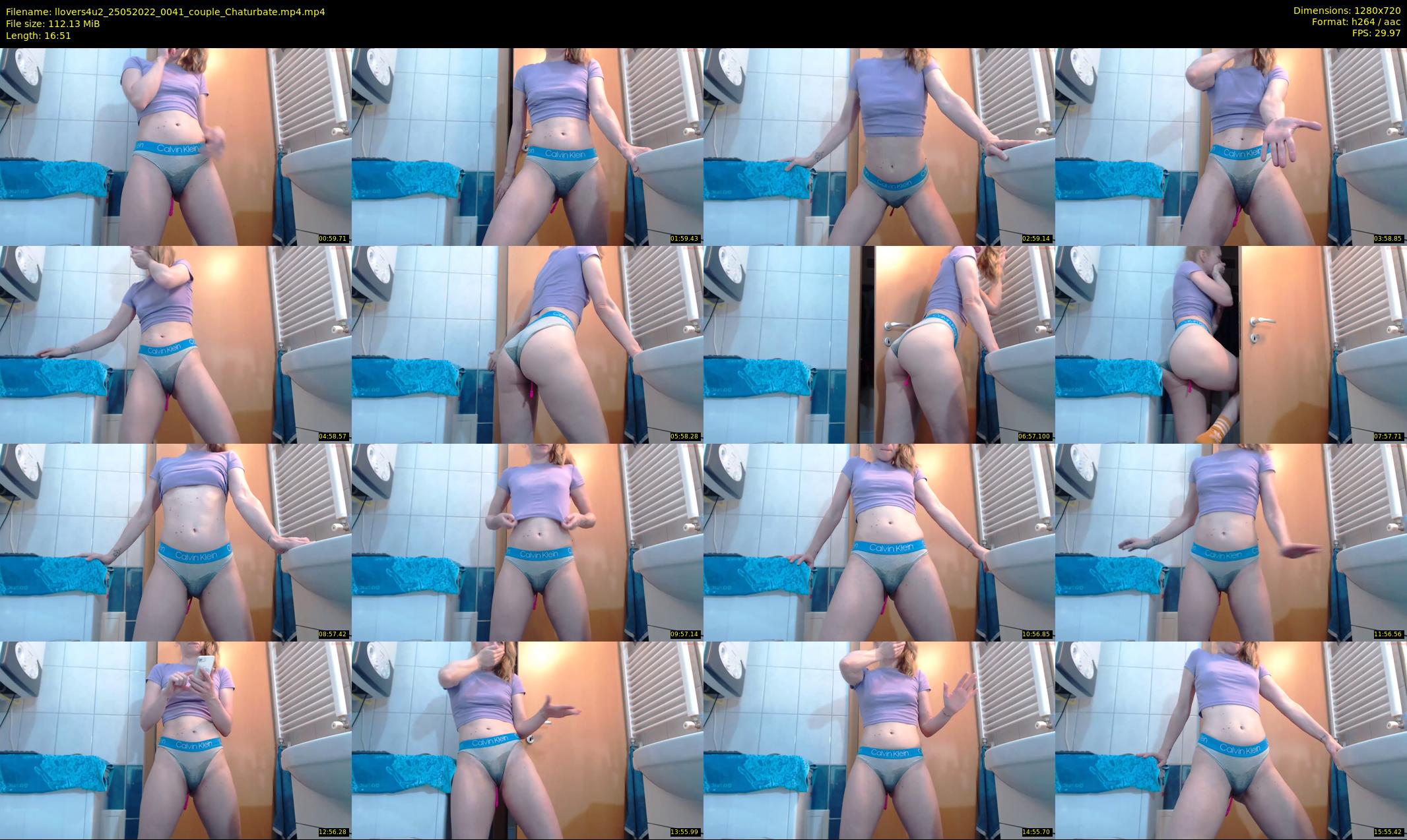 llovers4u2 — 17 minute Chaturbate couple cam show recording, 720p, May 25, 2022