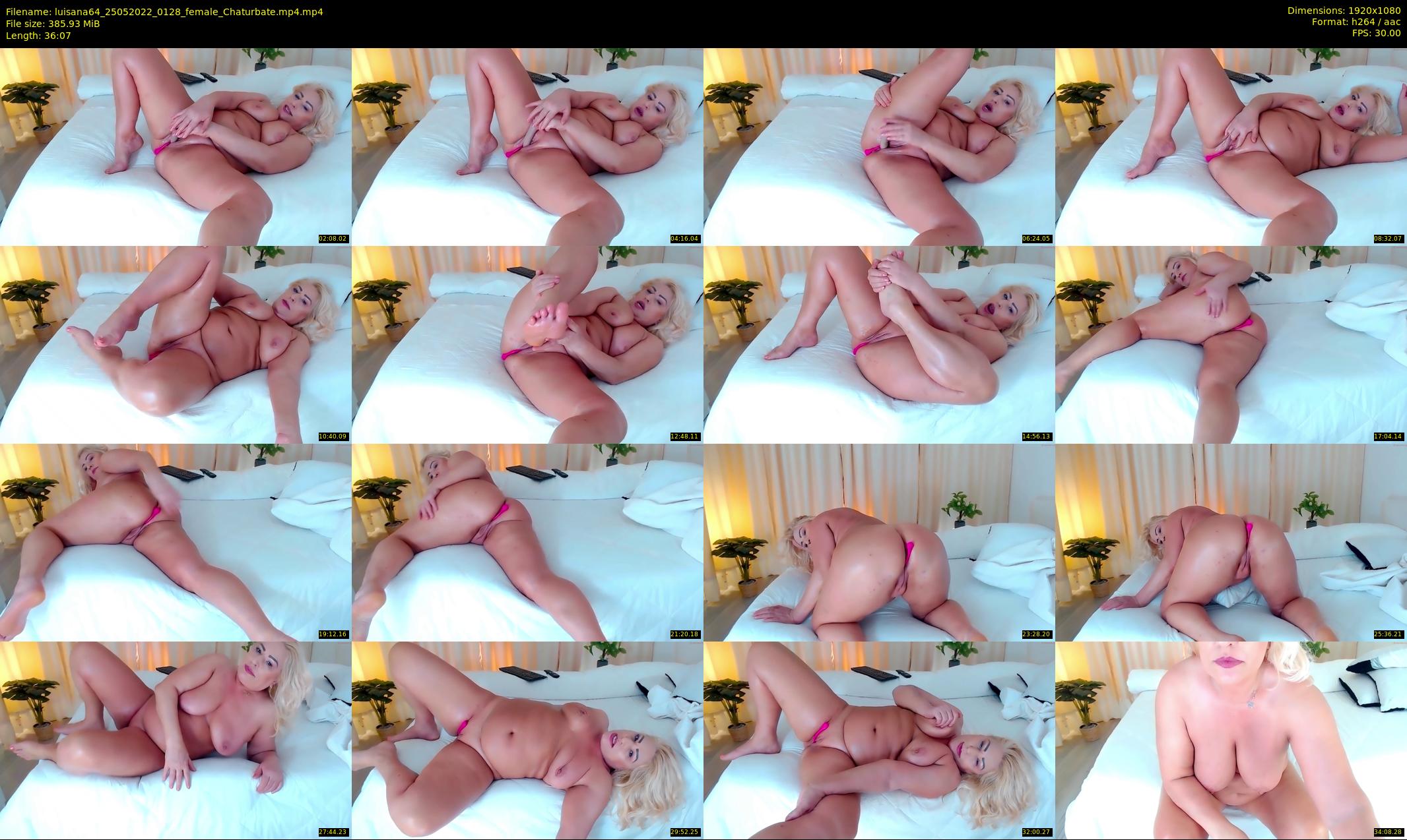 luisana64 — 37 minute Chaturbate female cam show recording, 1080p, May 25, 2022
