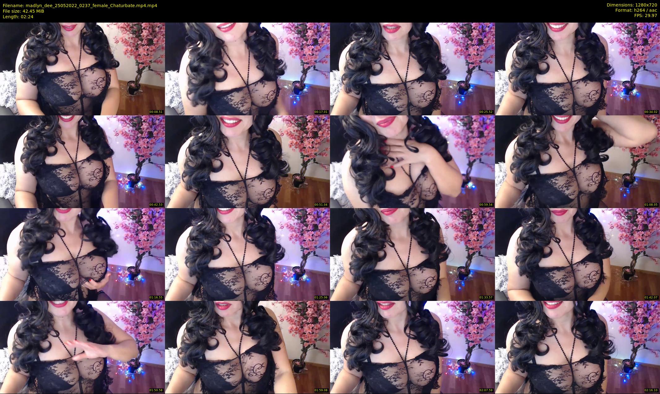 madlyn_dee — 3 minute Chaturbate female cam show recording, 720p, May 25, 2022
