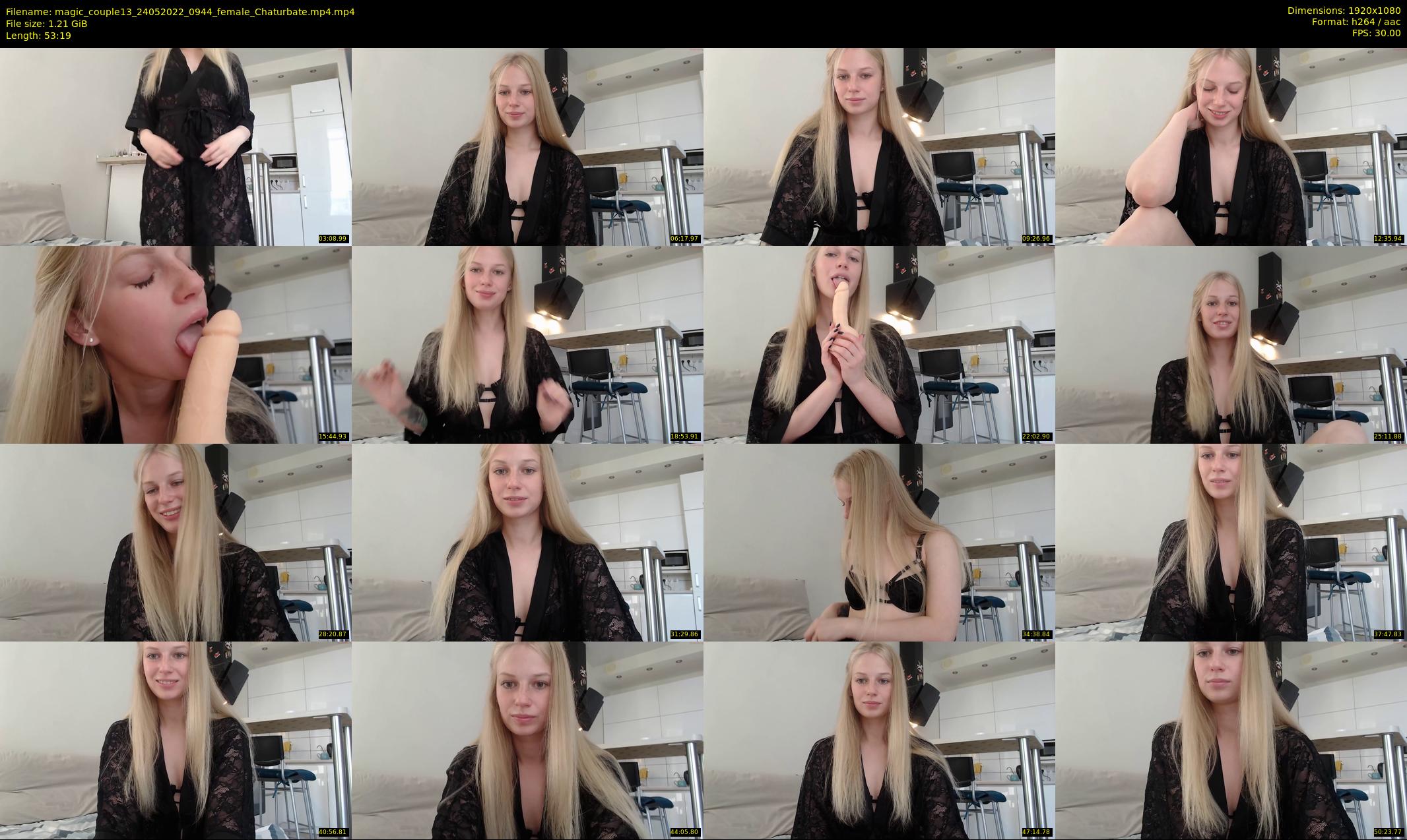 magic_couple13 — 54 minute Chaturbate couple cam show recording, 1080p, May 24, 2022
