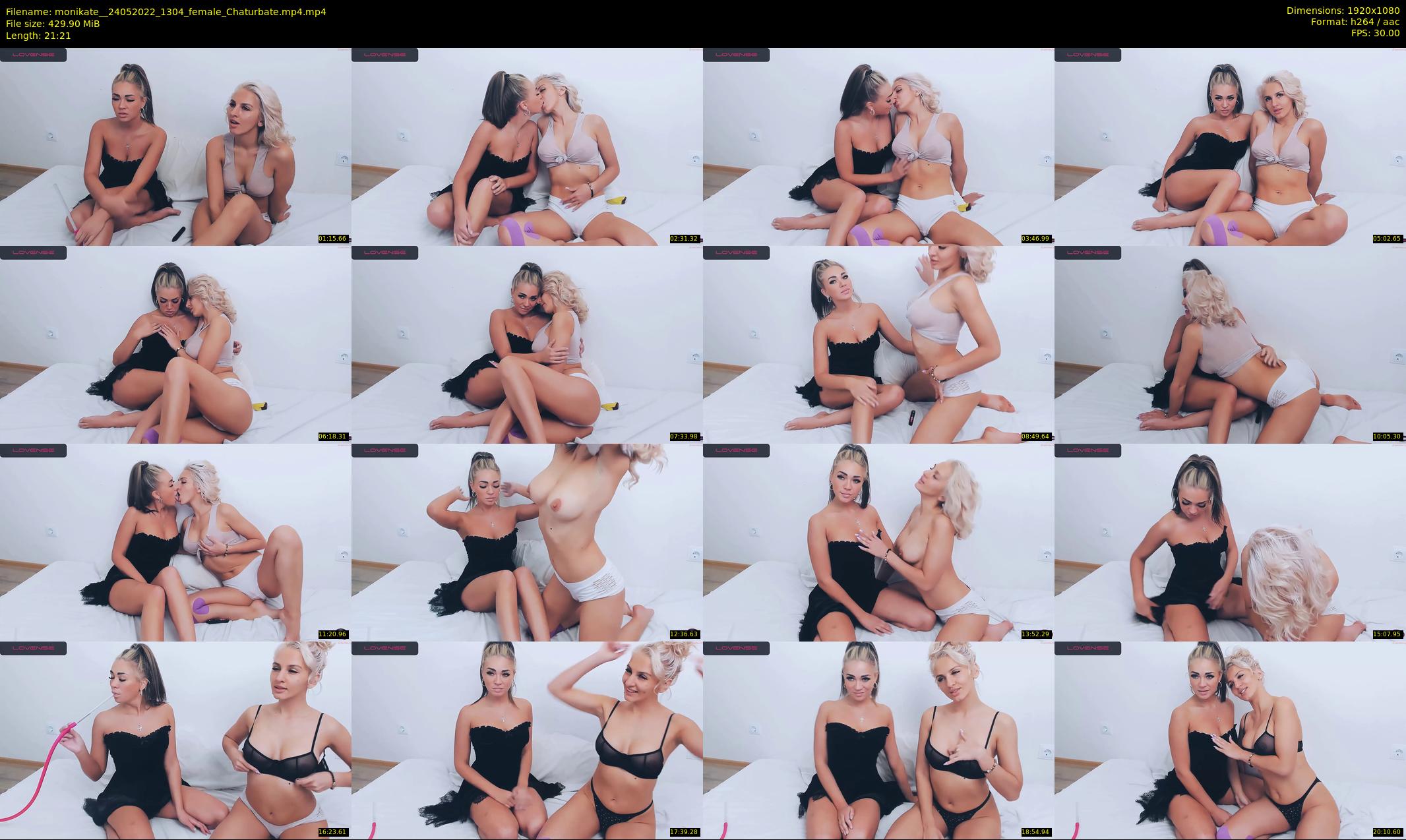 monikate_ — 22 minute Chaturbate couple cam show recording, 1080p, May 24, 2022
