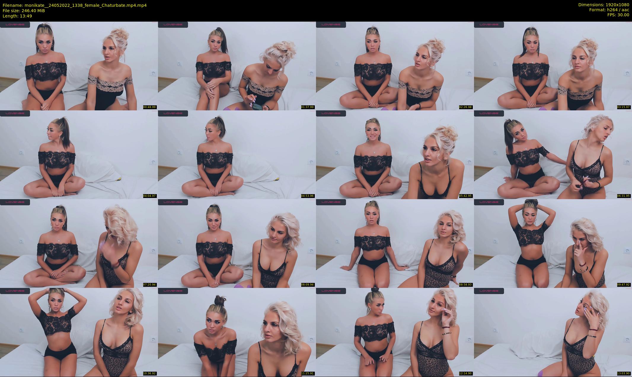 monikate_ — 14 minute Chaturbate couple cam show recording, 1080p, May 24, 2022