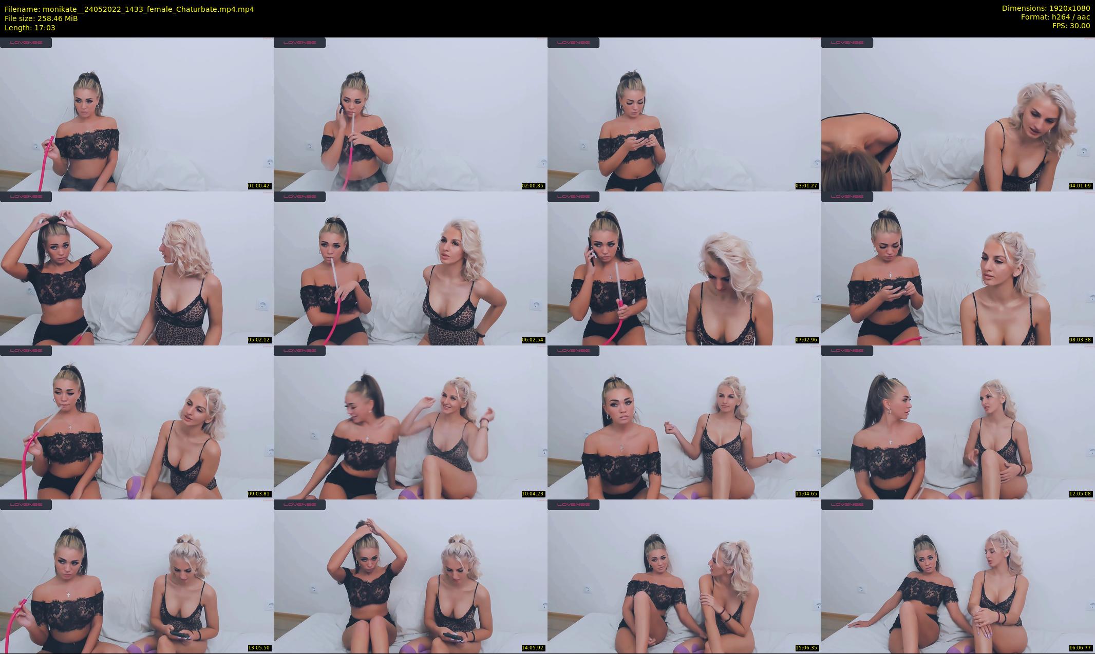 monikate_ — 18 minute Chaturbate couple cam show recording, 1080p, May 24, 2022