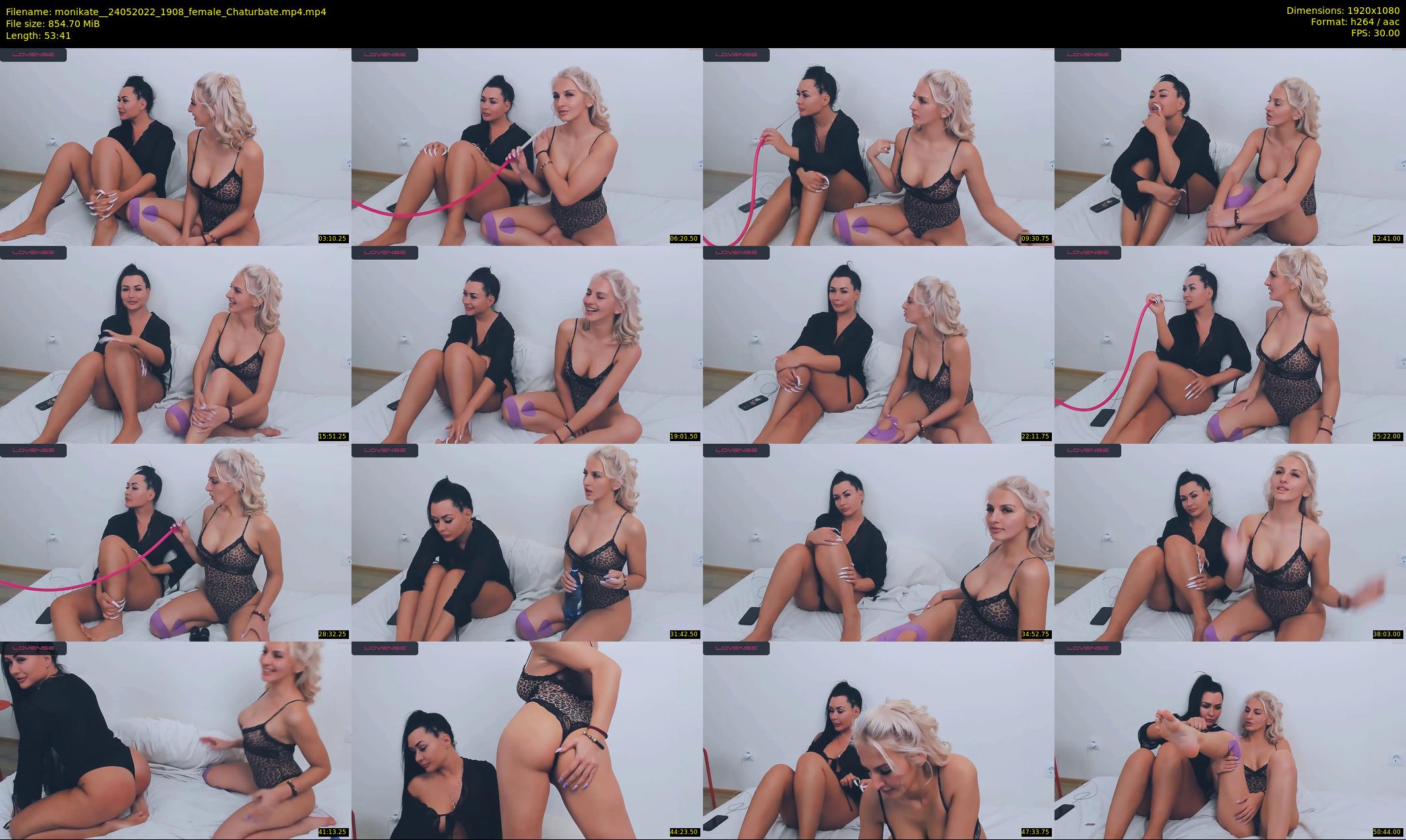 monikate_ — 54 minute Chaturbate couple cam show recording, 1080p, May 24, 2022