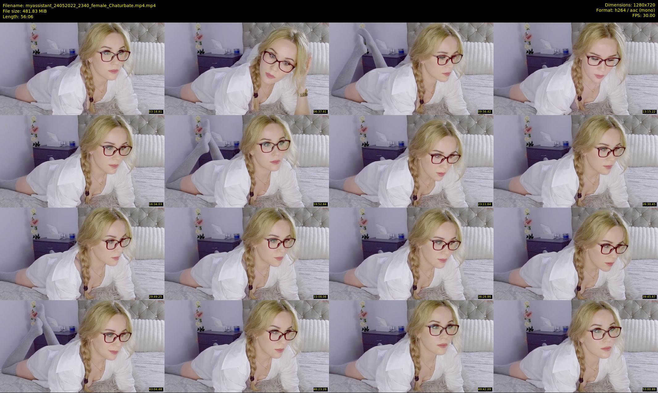 myassistant — 57 minute Chaturbate female cam show recording, 720p, May 24, 2022