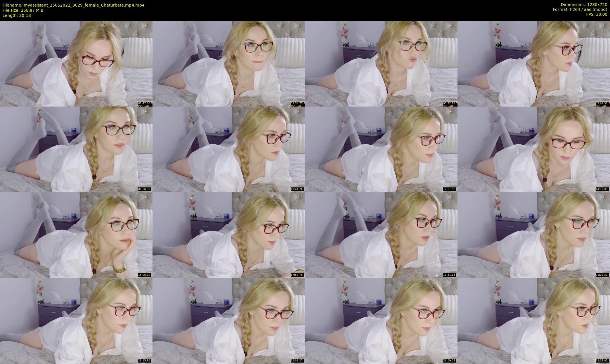 myassistant — 31 minute Chaturbate female cam show recording, 720p, May 25, 2022