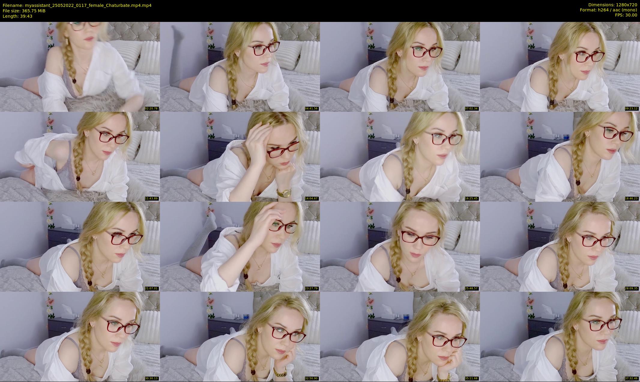 myassistant — 40 minute Chaturbate female cam show recording, 720p, May 25, 2022