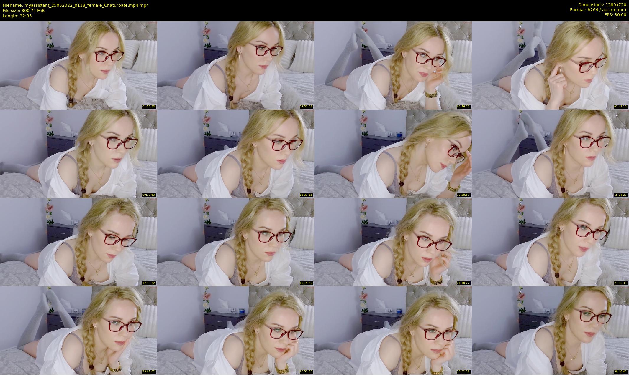myassistant — 33 minute Chaturbate female cam show recording, 720p, May 25, 2022
