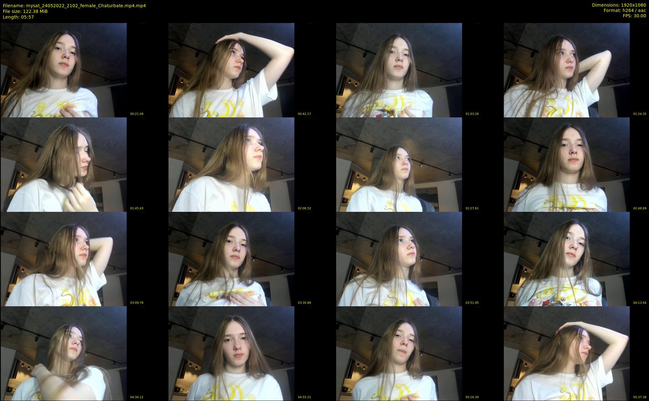 mysat — 6 minute Chaturbate female cam show recording, 1080p, May 24, 2022