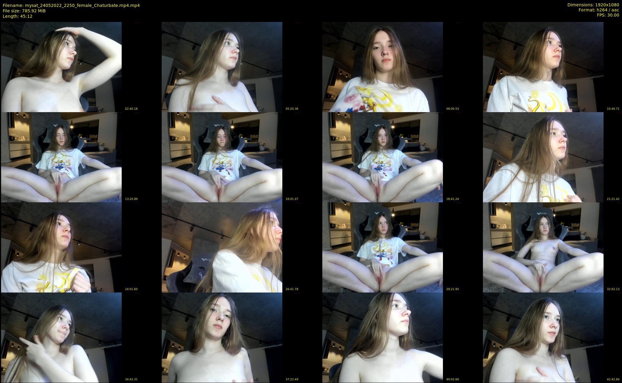 mysat — 46 minute Chaturbate female cam show recording, 1080p, May 24, 2022