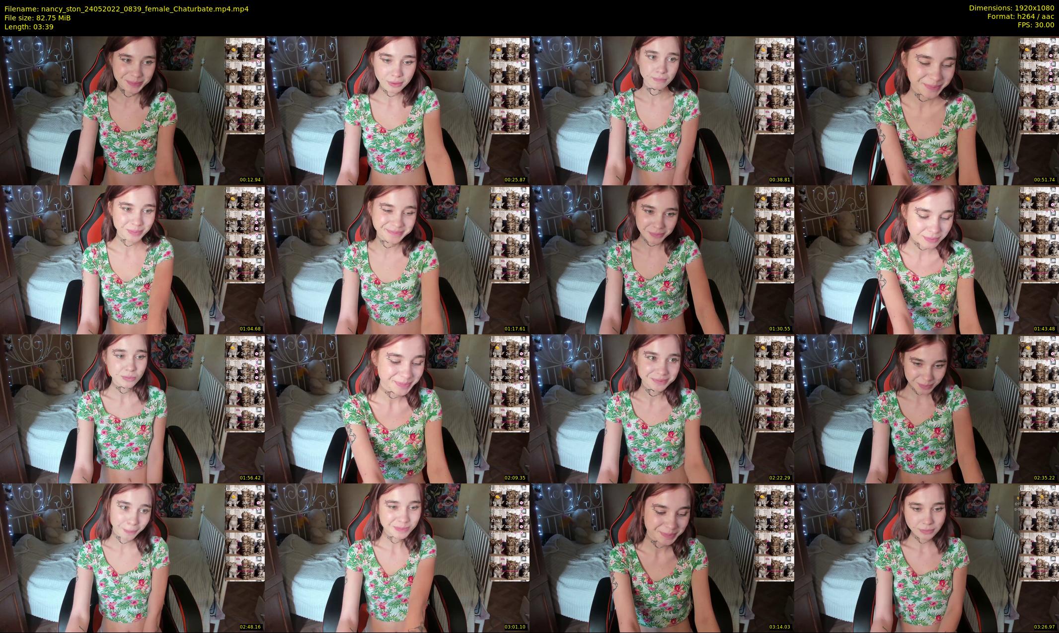 nancy_ston — 4 minute Chaturbate female cam show recording, 1080p, May 24, 2022