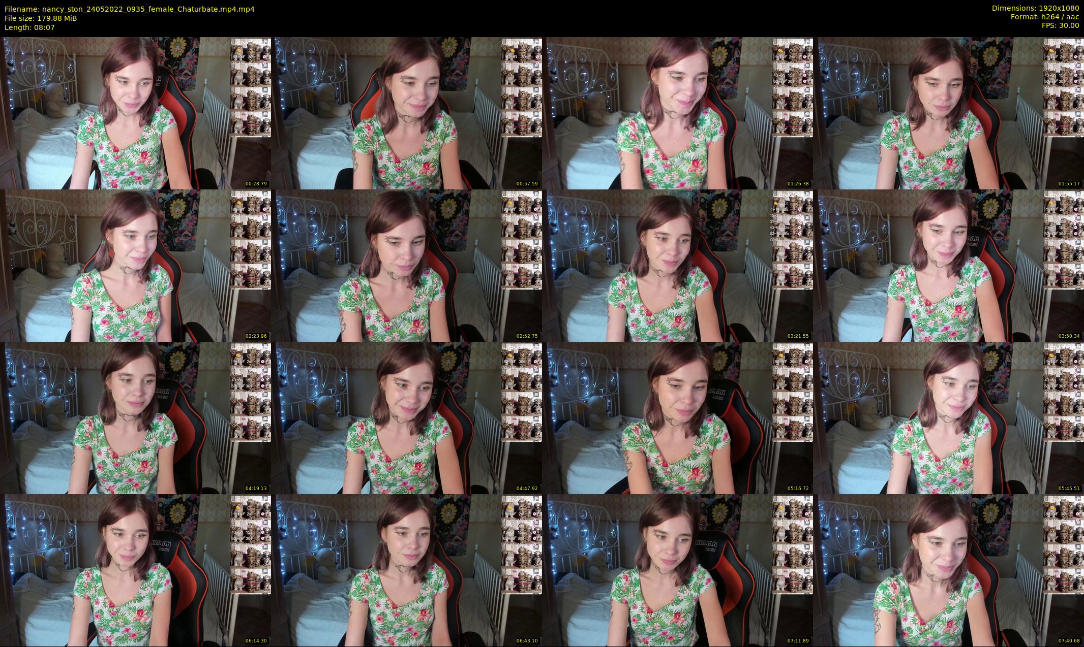 nancy_ston — 9 minute Chaturbate female cam show recording, 1080p, May 24, 2022