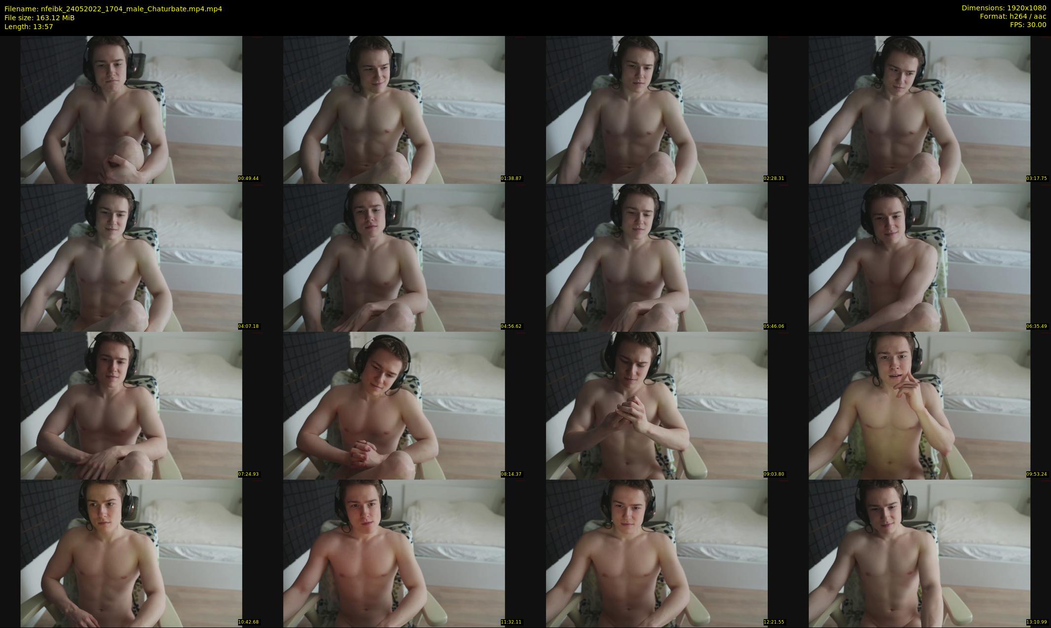 nfeibk — 14 minute Chaturbate male cam show recording, 1080p, May 24, 2022