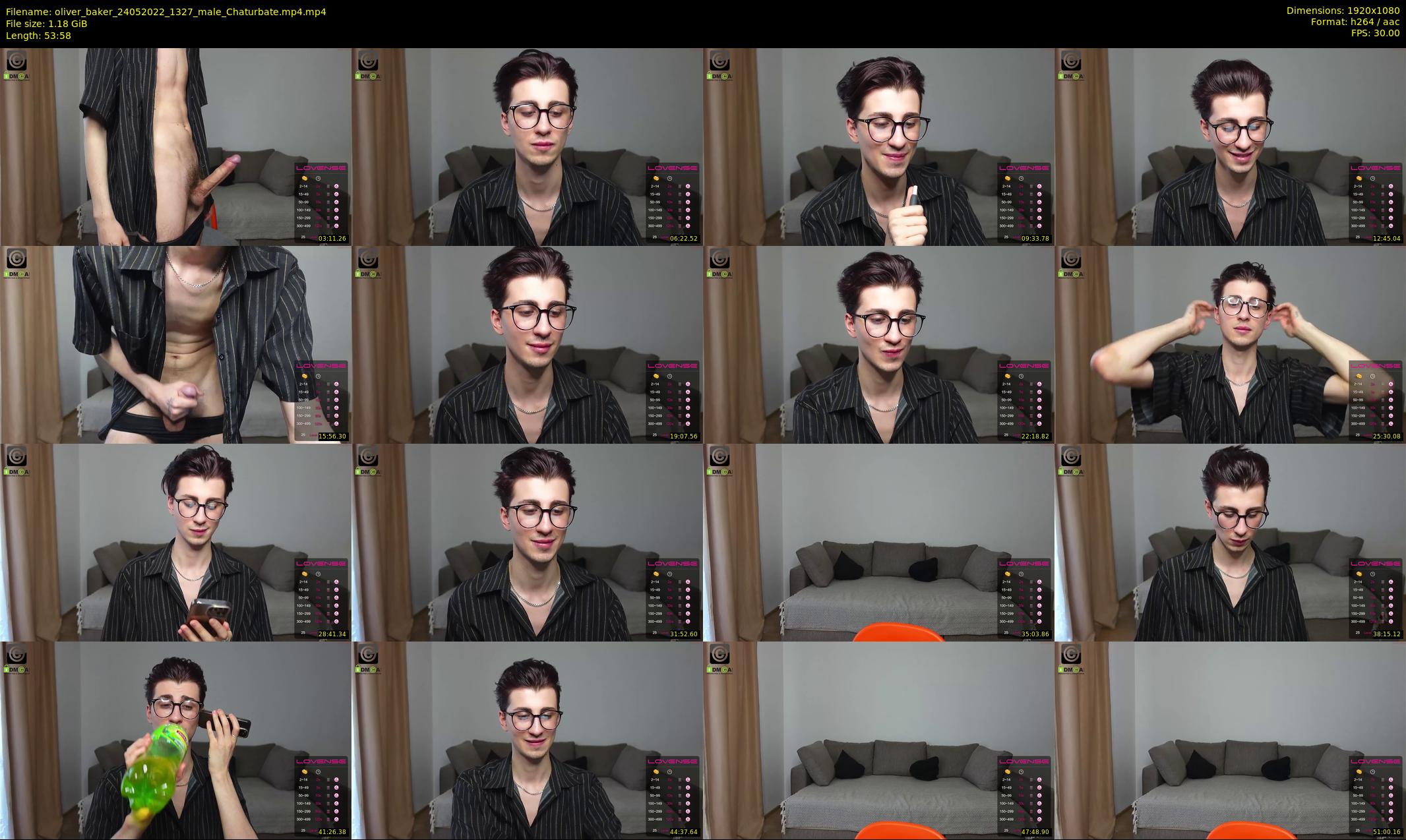 oliver_baker — 54 minute Chaturbate male cam show recording, 1080p, May 24, 2022