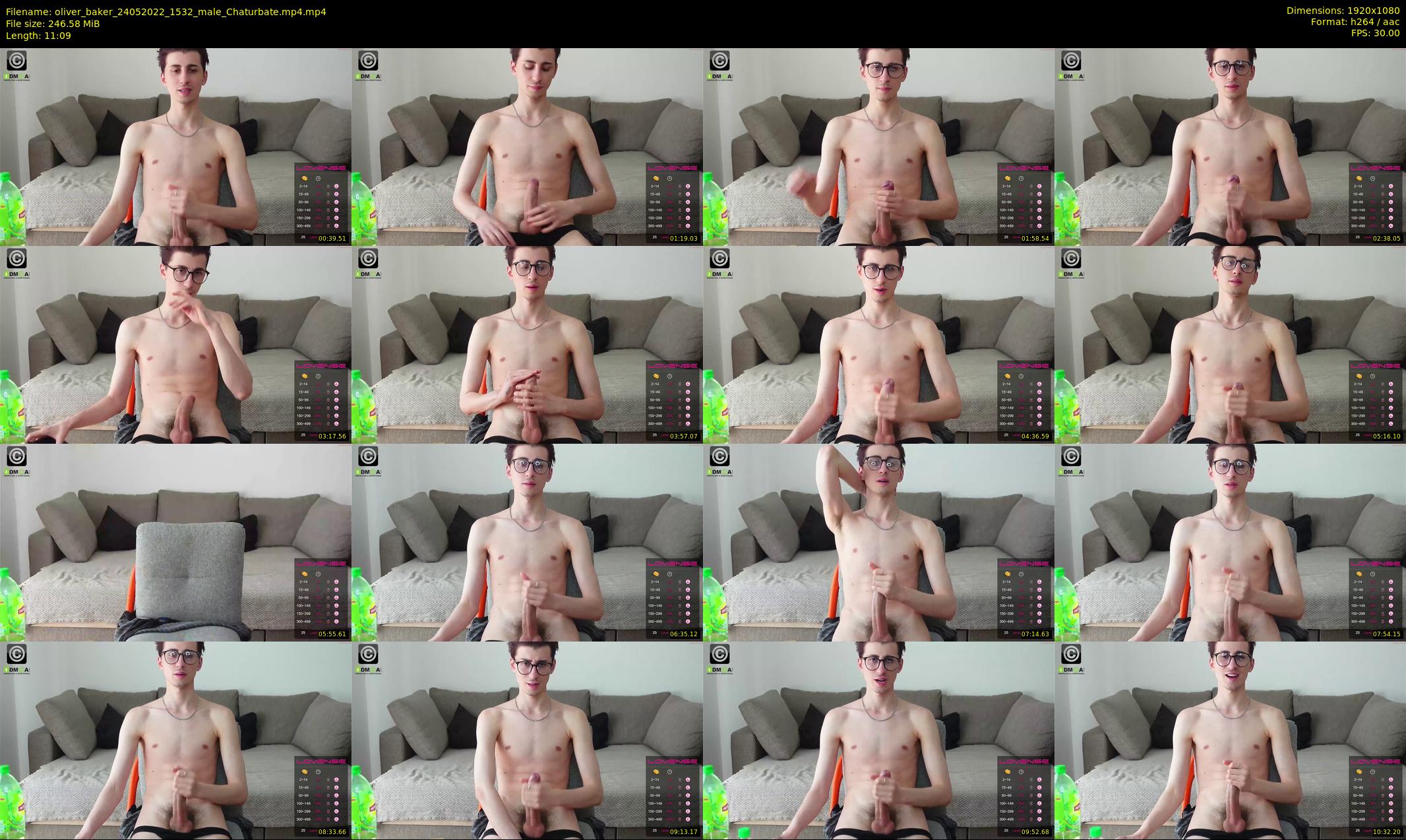 oliver_baker — 12 minute Chaturbate male cam show recording, 1080p, May 24, 2022