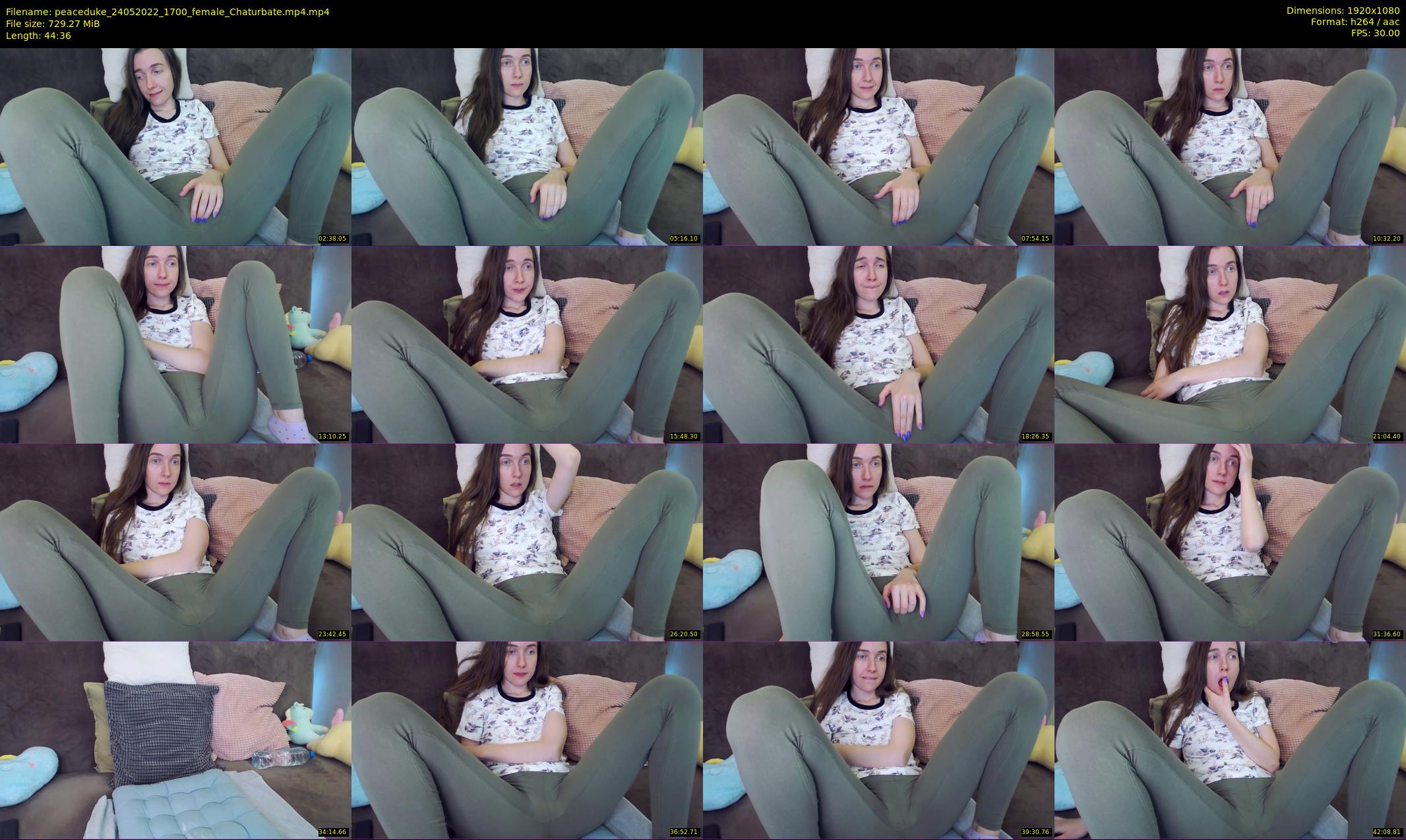 peaceduke — 45 minute Chaturbate female cam show recording, 1080p, May 24, 2022
