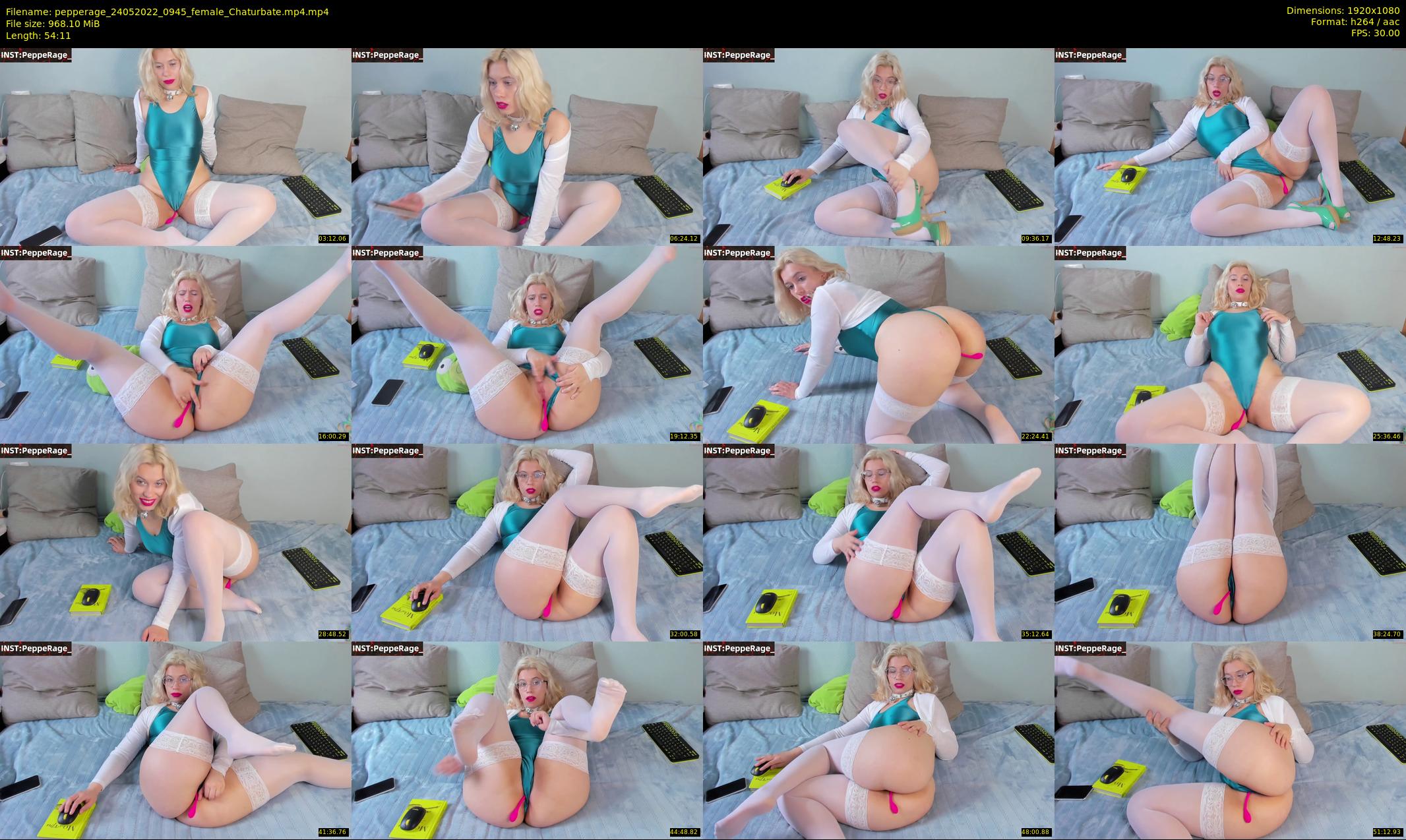 pepperage — 55 minute Chaturbate female cam show recording, 1080p, May 24, 2022