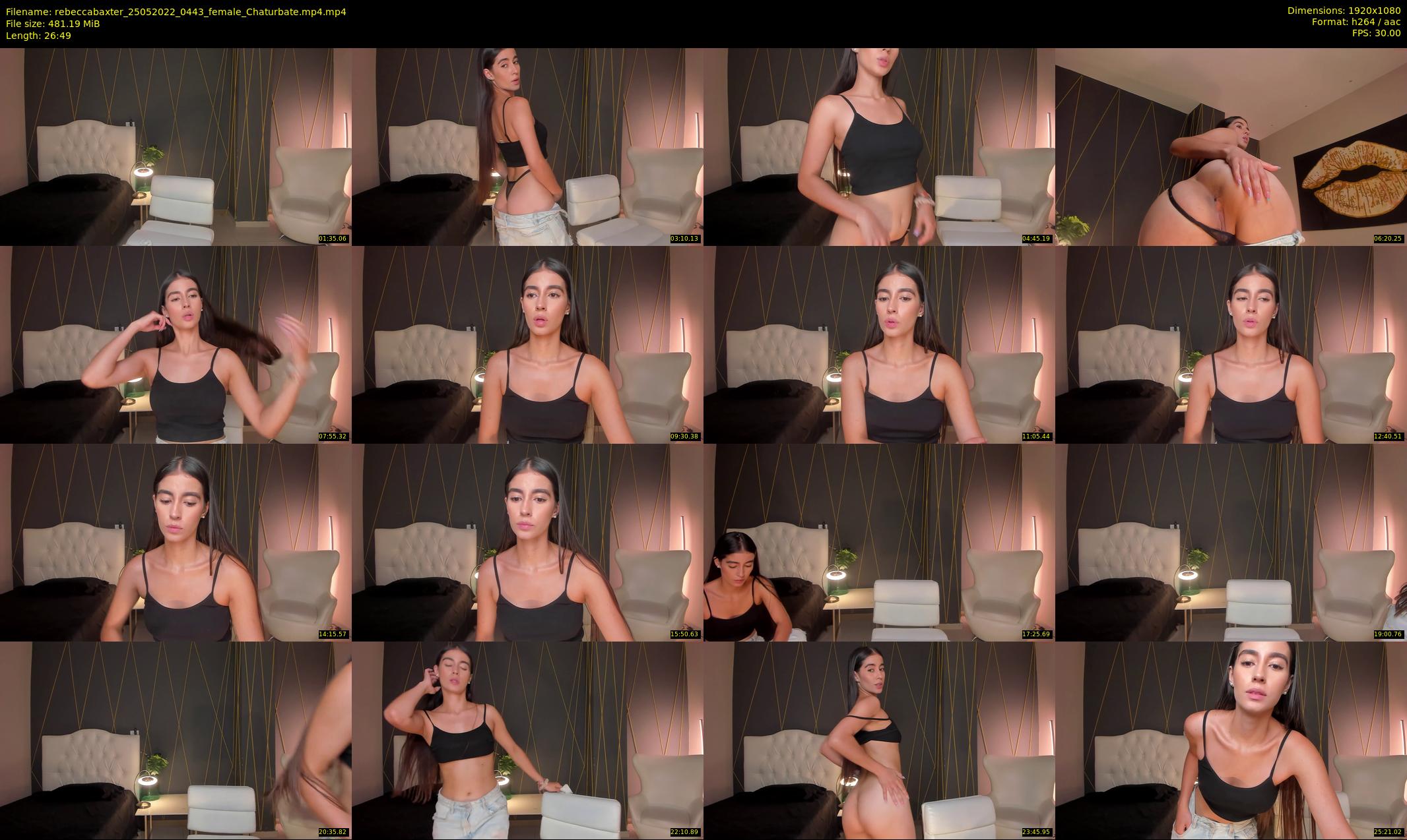 rebeccabaxter — 27 minute Chaturbate female cam show recording, 1080p, May 25, 2022