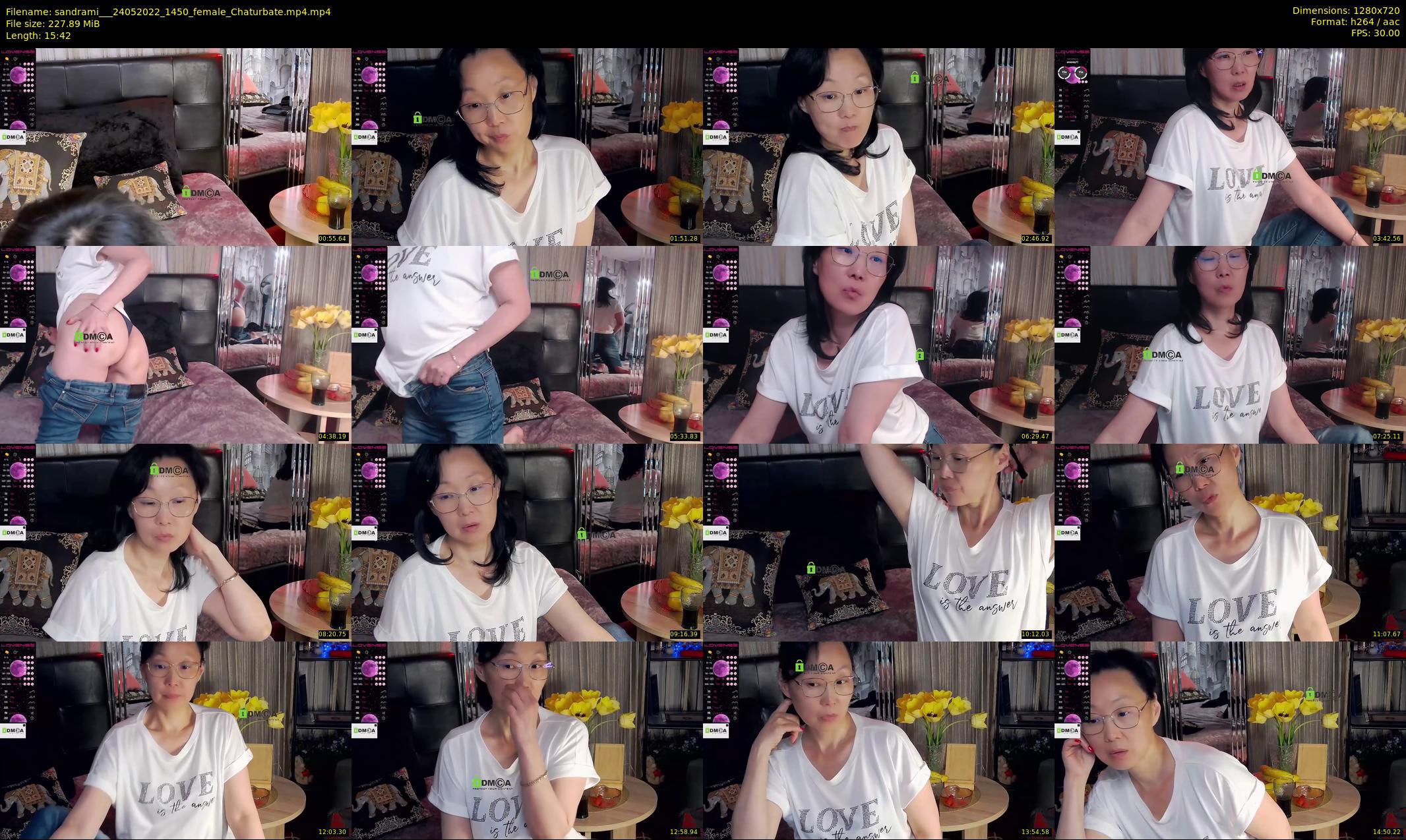 sandrami__ — 16 minute Chaturbate female cam show recording, 720p, May 24, 2022