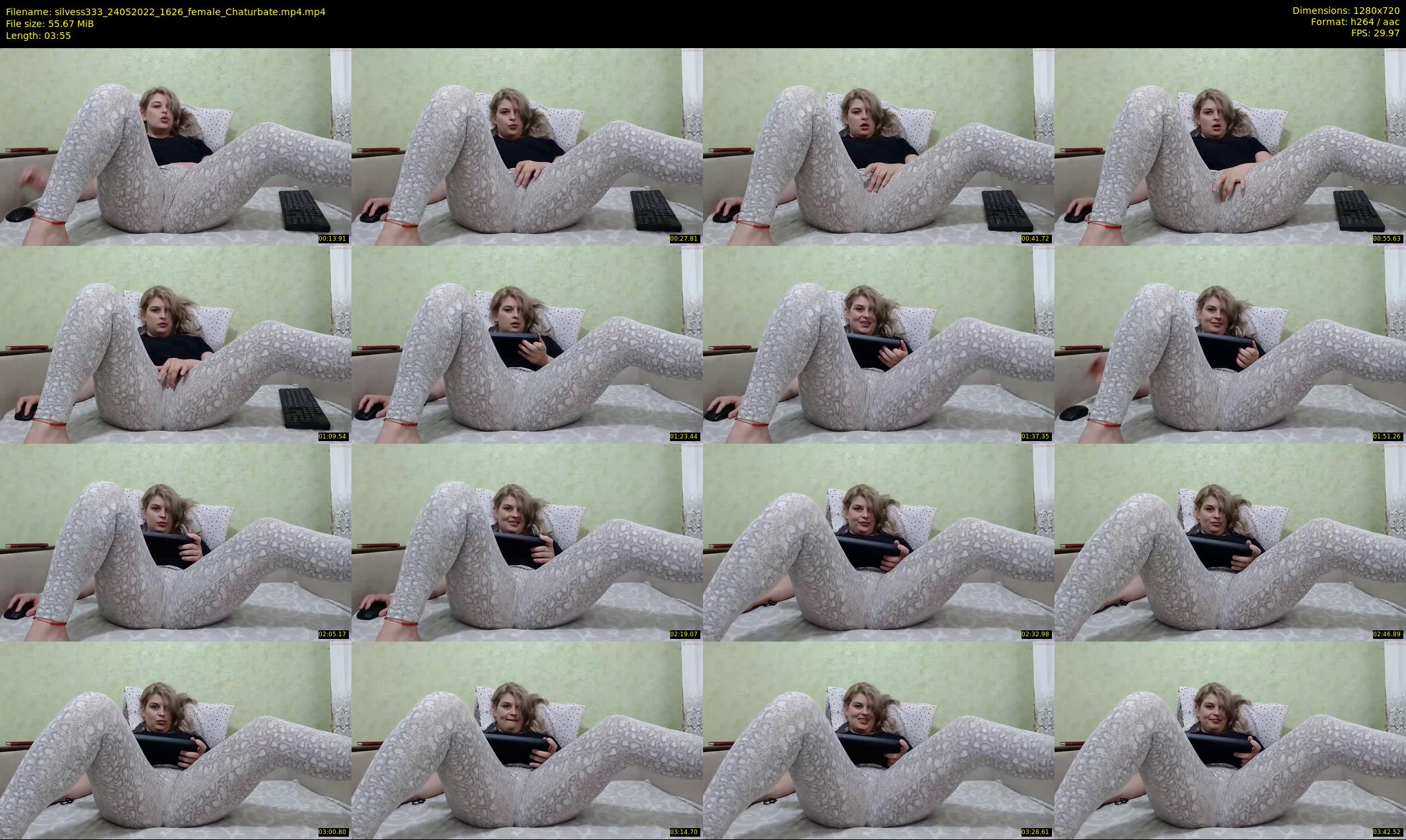 silvess333 — 4 minute Chaturbate female cam show recording, 720p, May 24, 2022