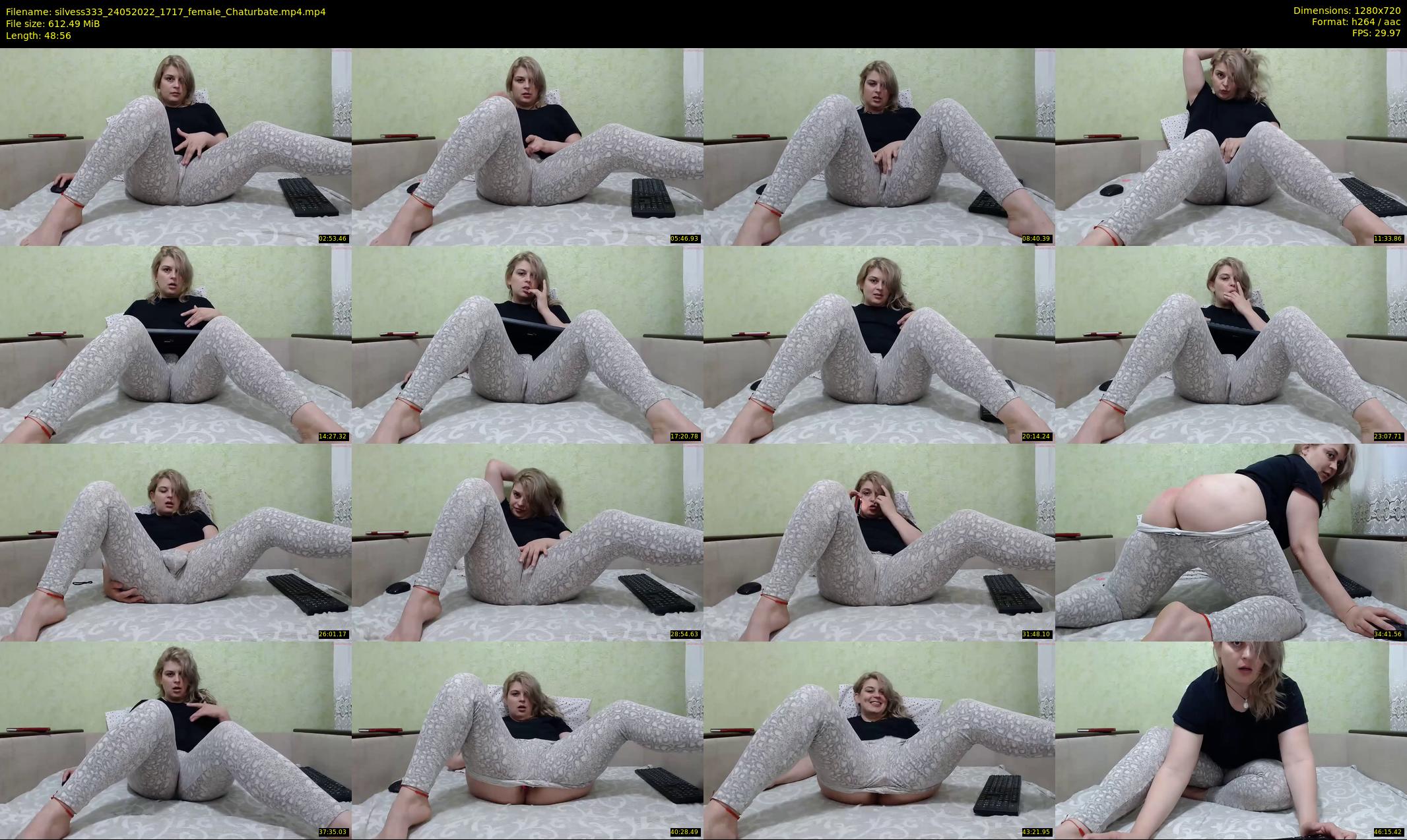silvess333 — 49 minute Chaturbate female cam show recording, 720p, May 24, 2022