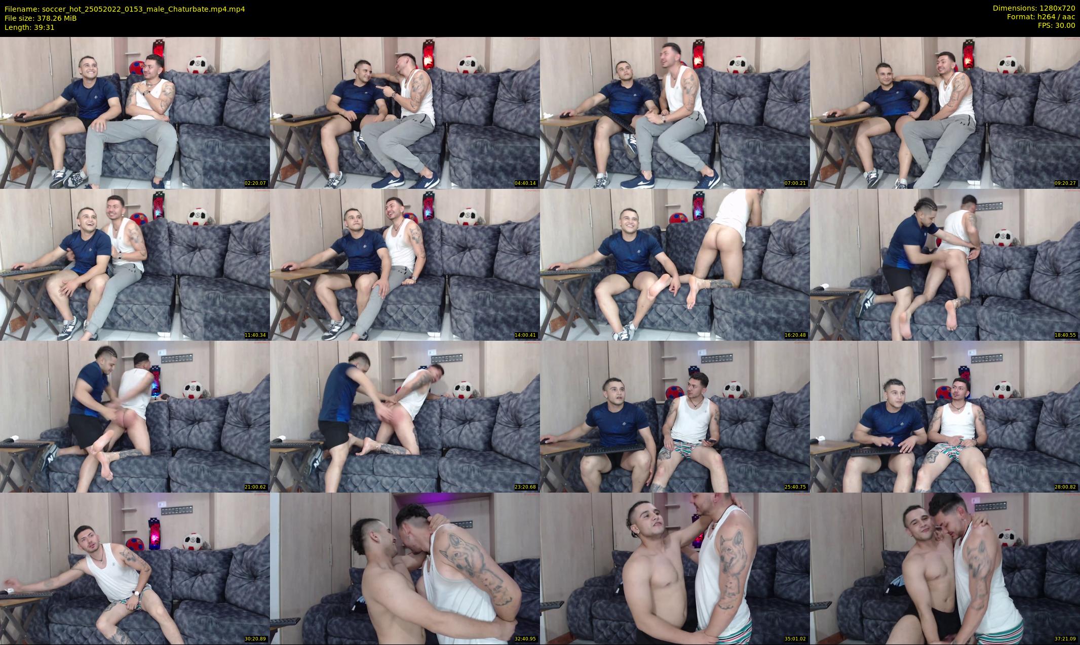 soccer_hot — 40 minute Chaturbate male cam show recording, 720p, May 25, 2022