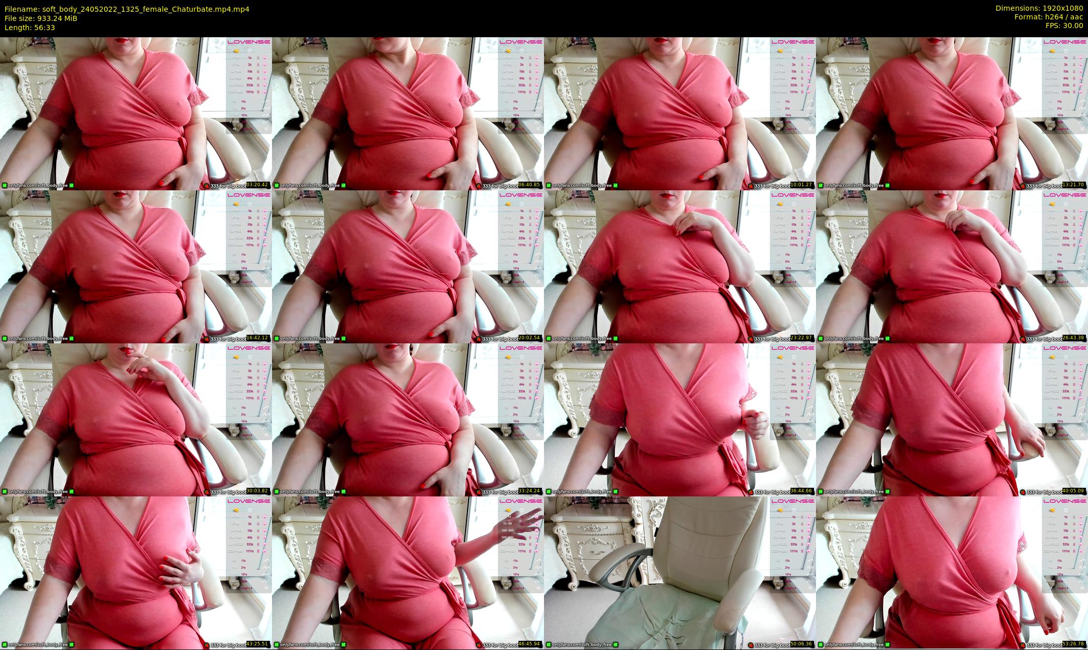 soft_body — 57 minute Chaturbate female cam show recording, 1080p, May 24, 2022