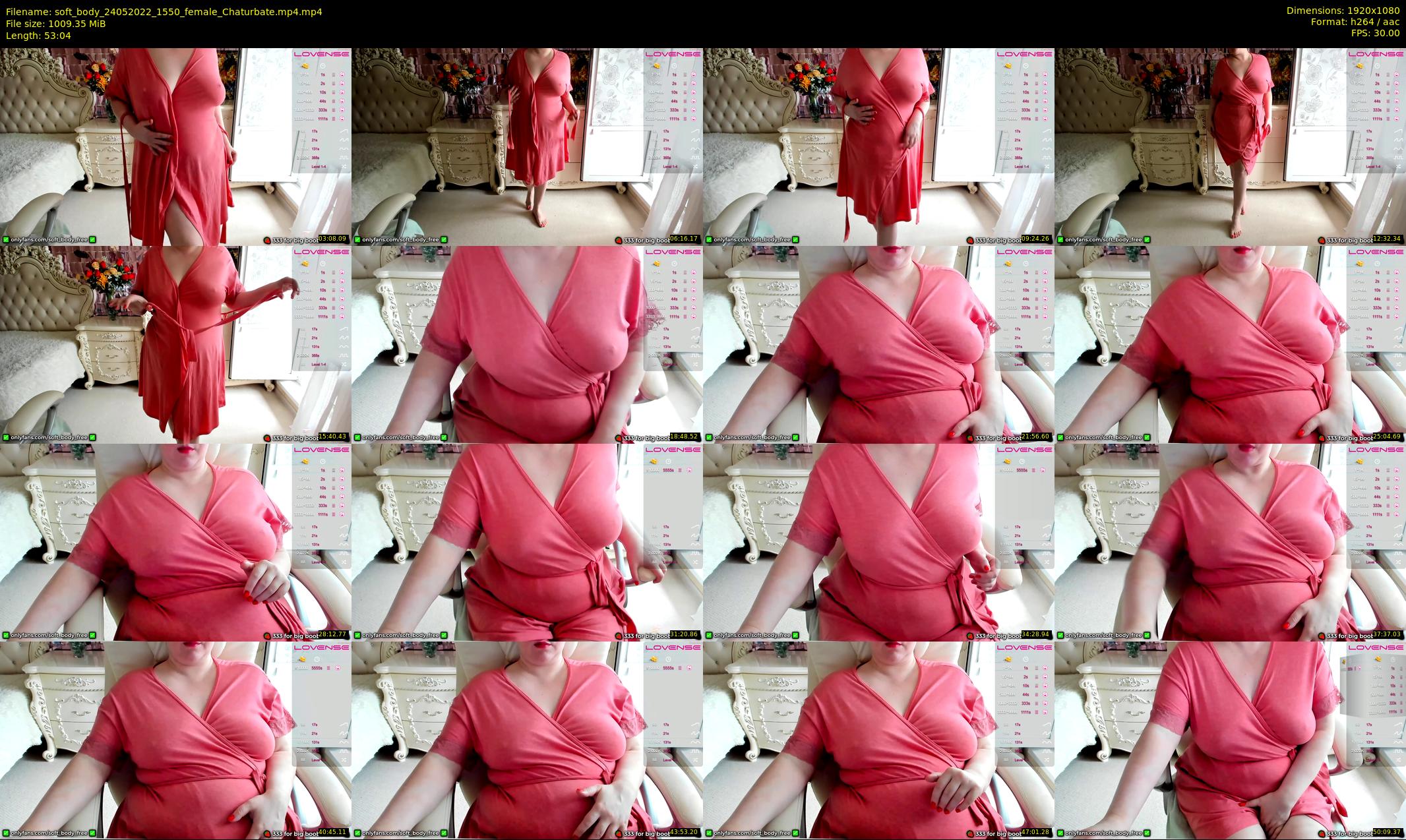 soft_body — 54 minute Chaturbate female cam show recording, 1080p, May 24, 2022