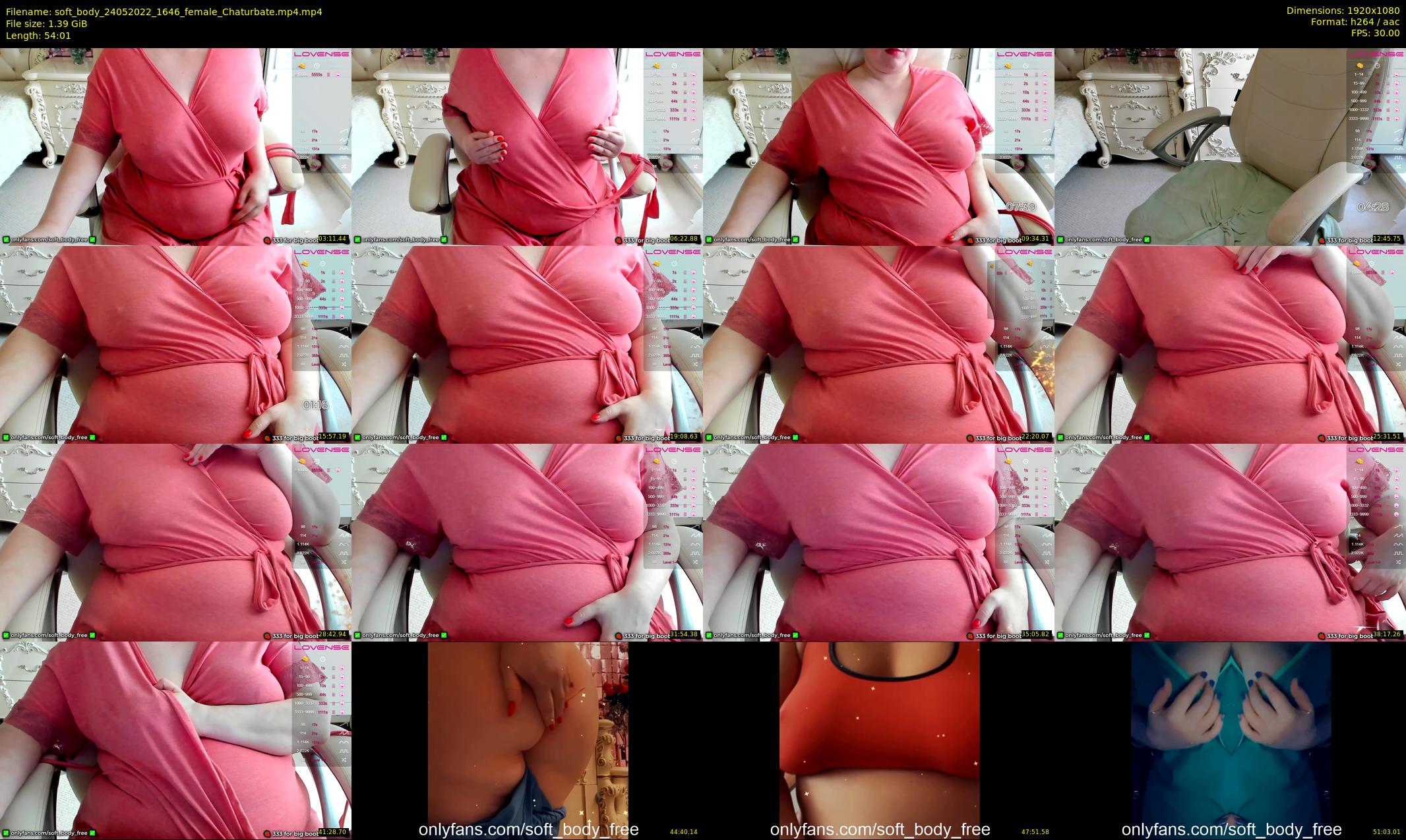 soft_body — 55 minute Chaturbate female cam show recording, 1080p, May 24, 2022
