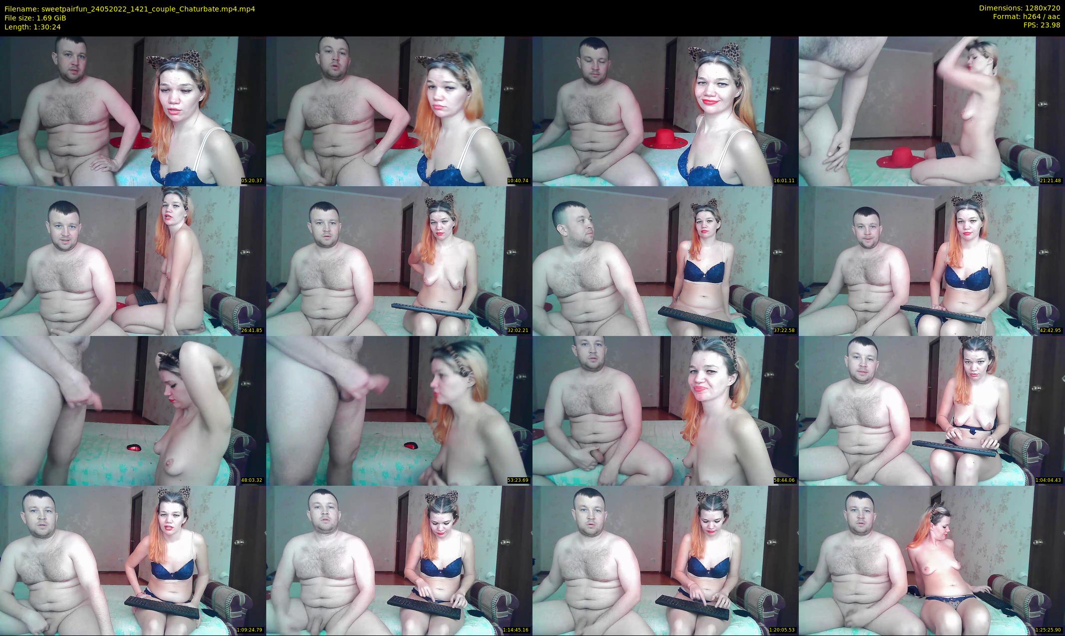 sweetpairfun — 91 minute Chaturbate couple cam show recording, 720p, May 24, 2022
