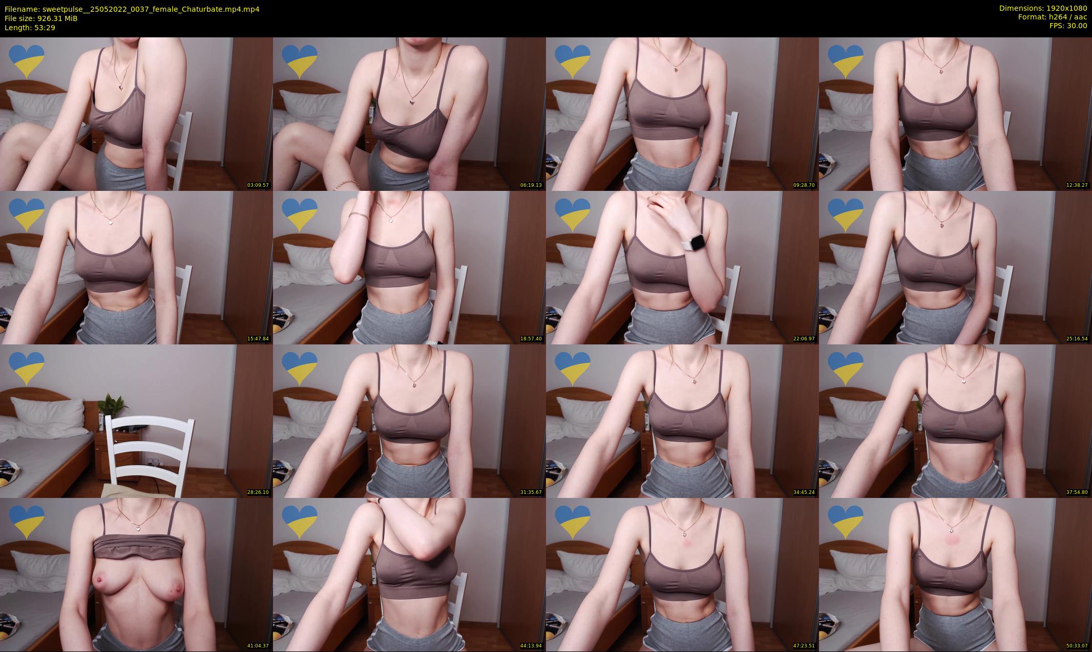 sweetpulse_ — 54 minute Chaturbate female cam show recording, 1080p, May 25, 2022