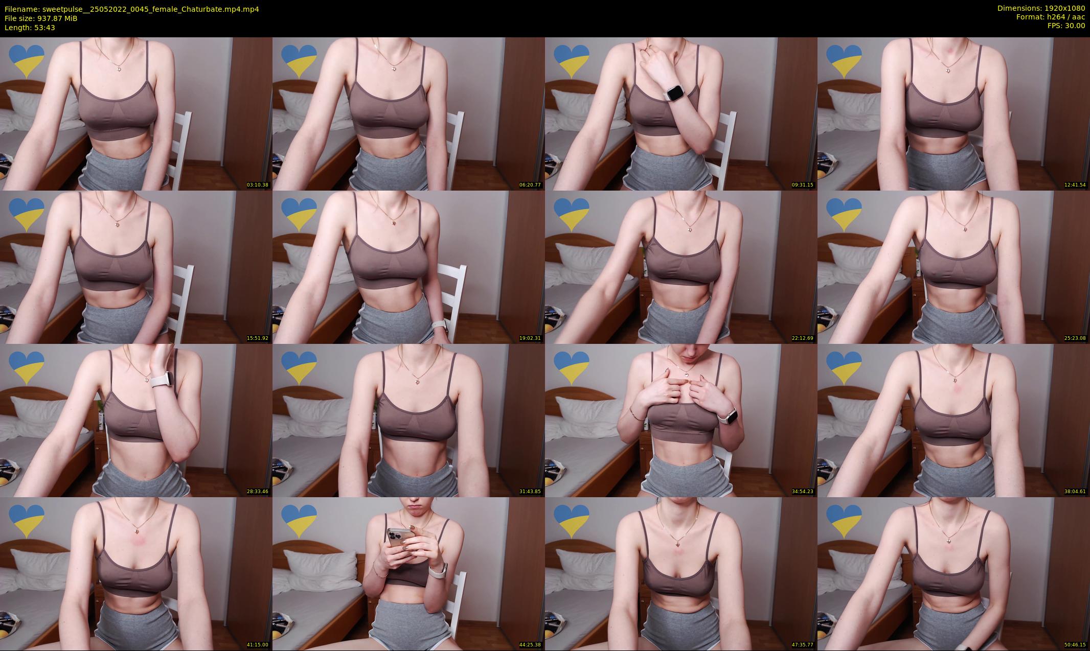 sweetpulse_ — 54 minute Chaturbate female cam show recording, 1080p, May 25, 2022