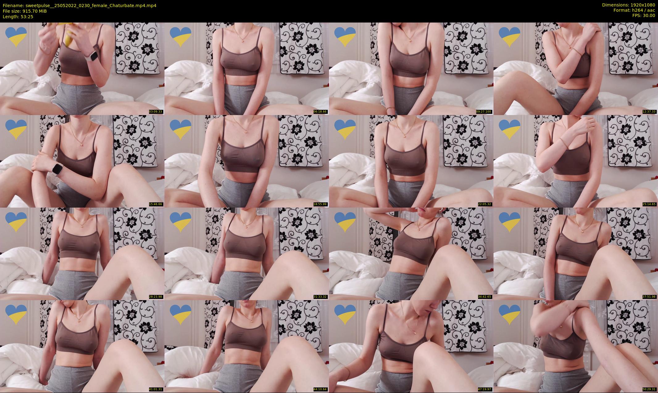 sweetpulse_ — 54 minute Chaturbate female cam show recording, 1080p, May 25, 2022