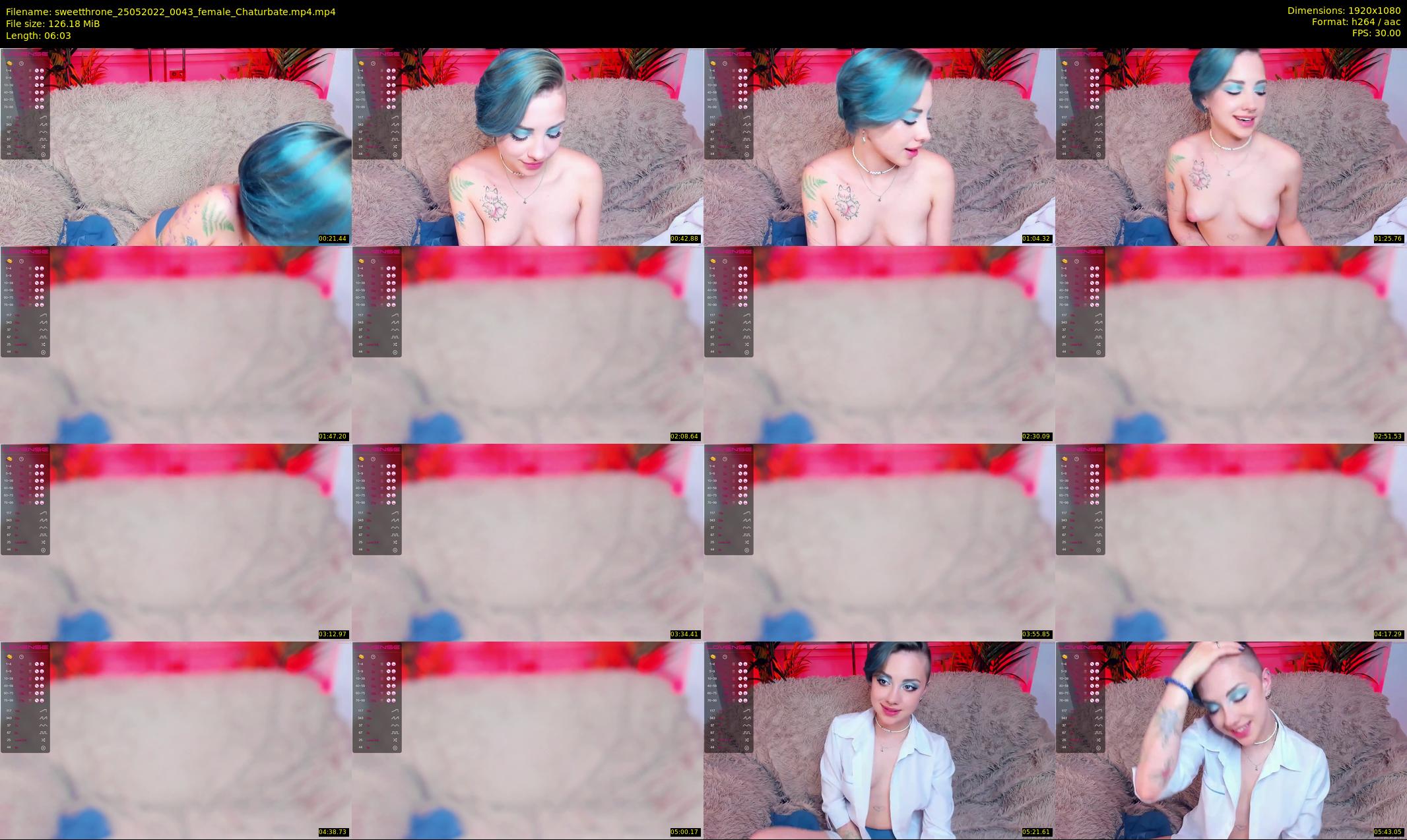 sweetthrone — 7 minute Chaturbate couple cam show recording, 1080p, May 25, 2022