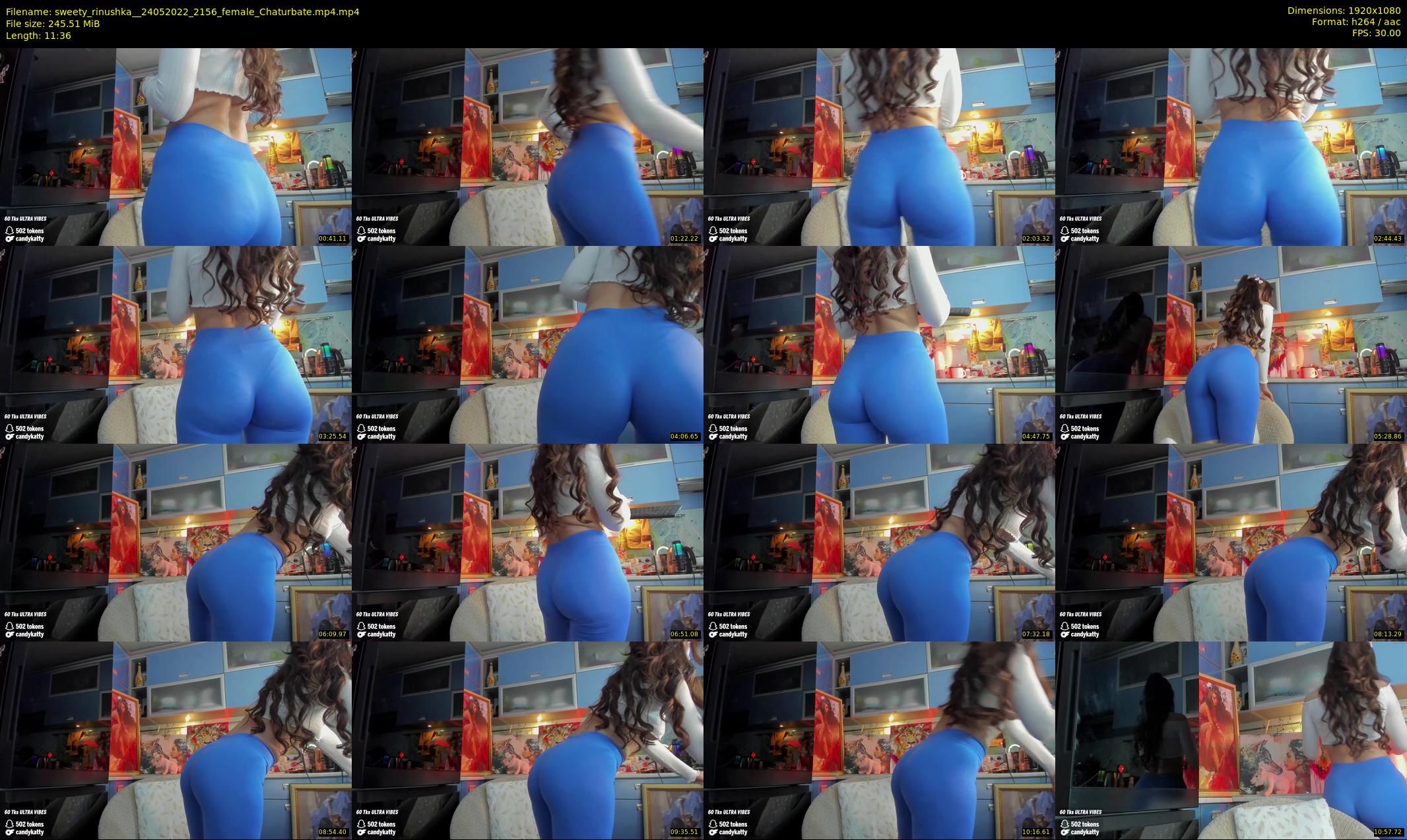 sweety_rinushka_ — 12 minute Chaturbate female cam show recording, 1080p, May 24, 2022