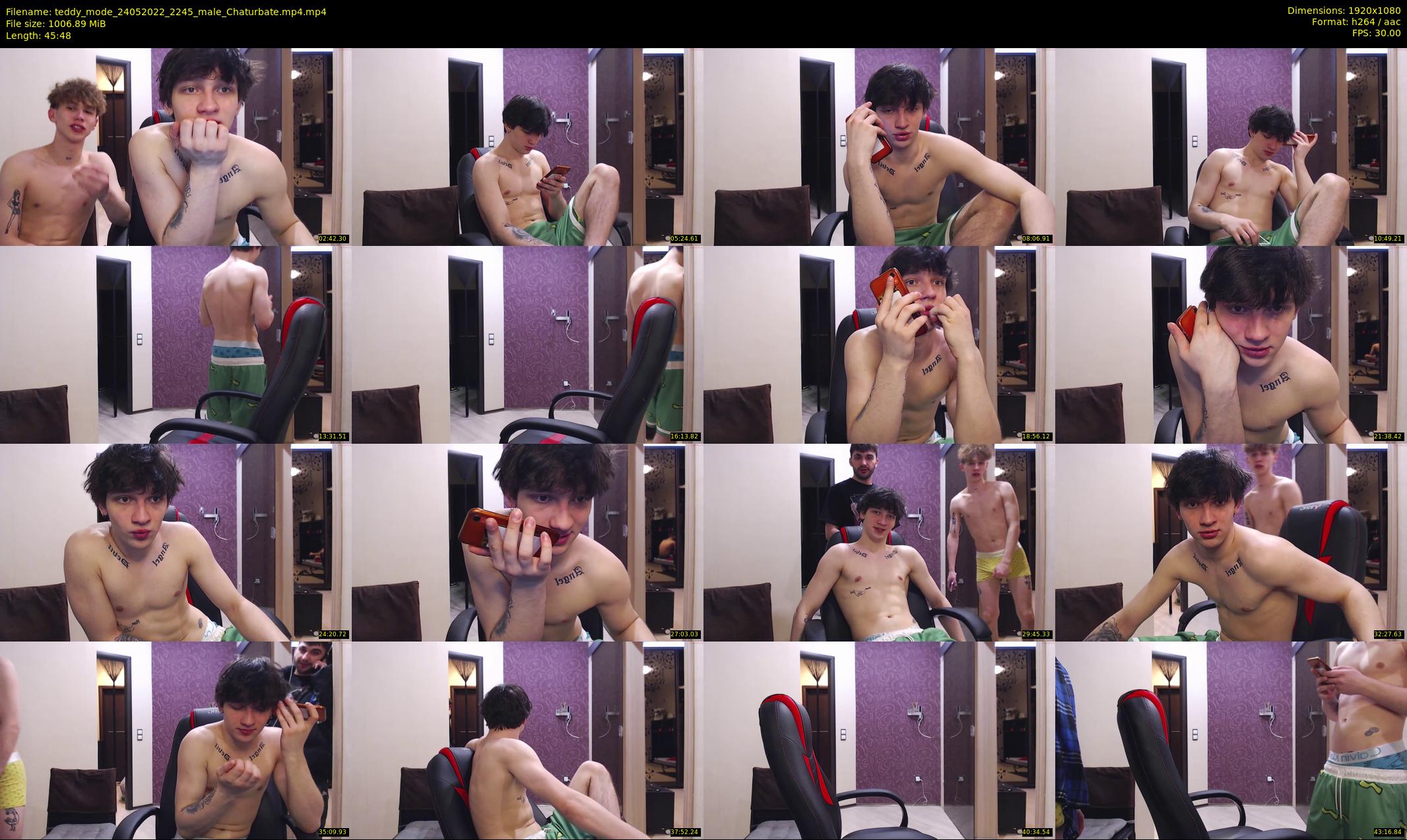 teddy_mode — 46 minute Chaturbate couple cam show recording, 1080p, May 24, 2022