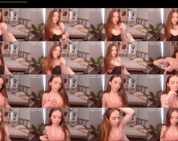 thisisamelia — 52 minute Chaturbate female cam show recording, 1080p, May 24, 2022