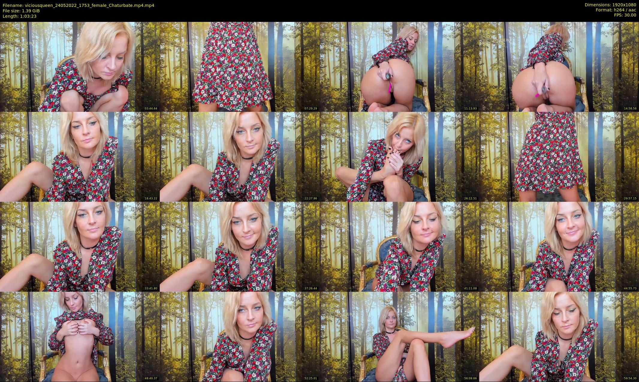 viciousqueen — 64 minute Chaturbate female cam show recording, 1080p, May 24, 2022