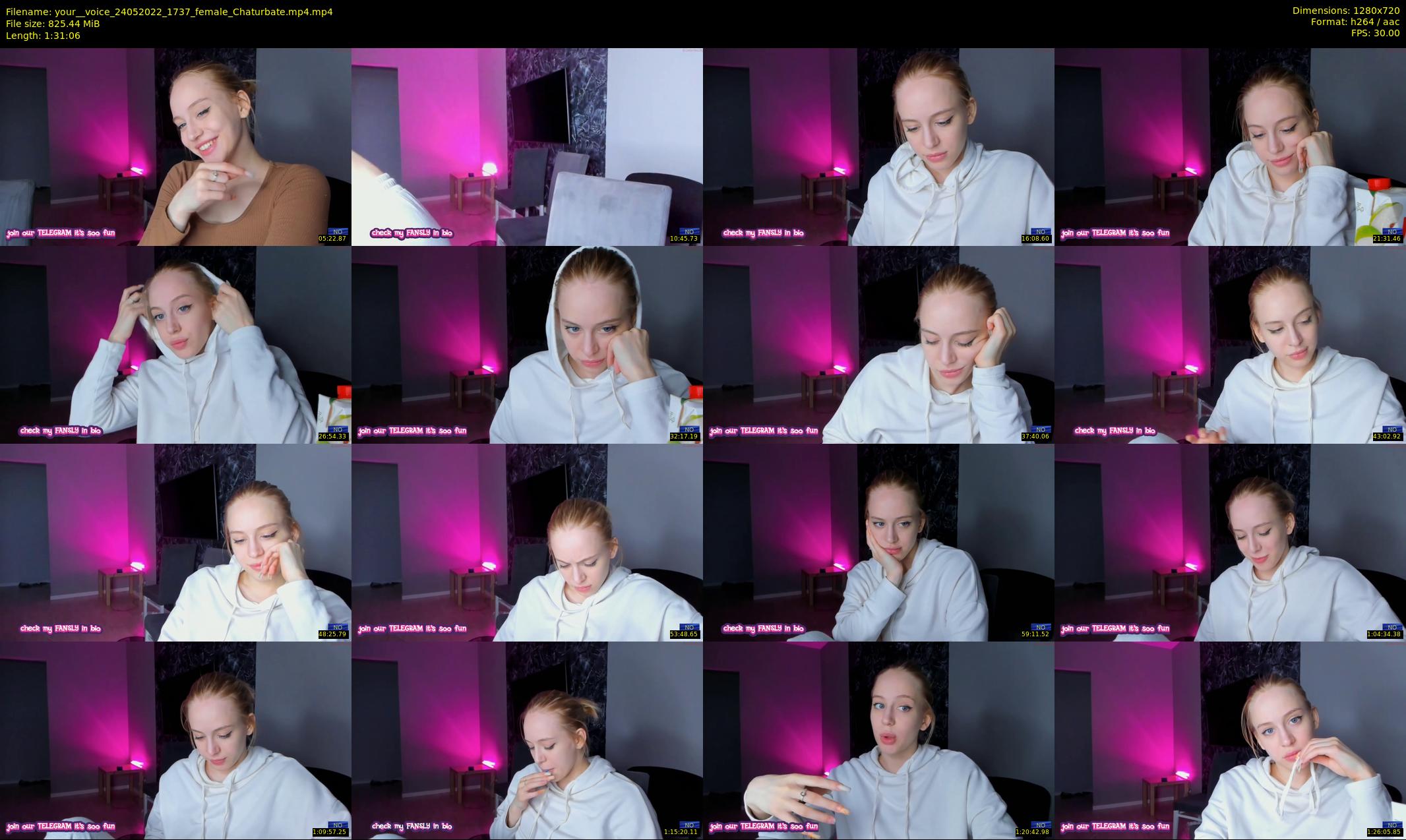 your__voice — 92 minute Chaturbate female cam show recording, 720p, May 24, 2022