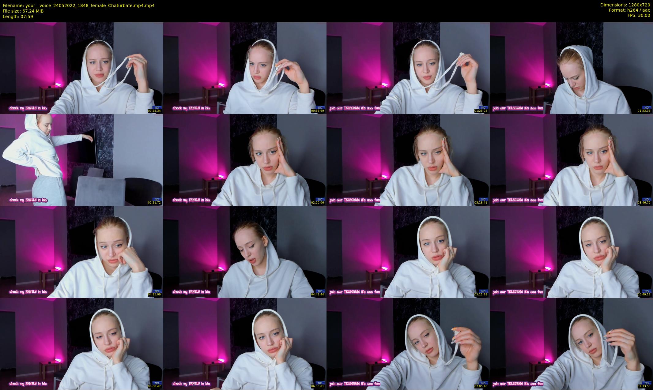 your__voice — 8 minute Chaturbate female cam show recording, 720p, May 24, 2022