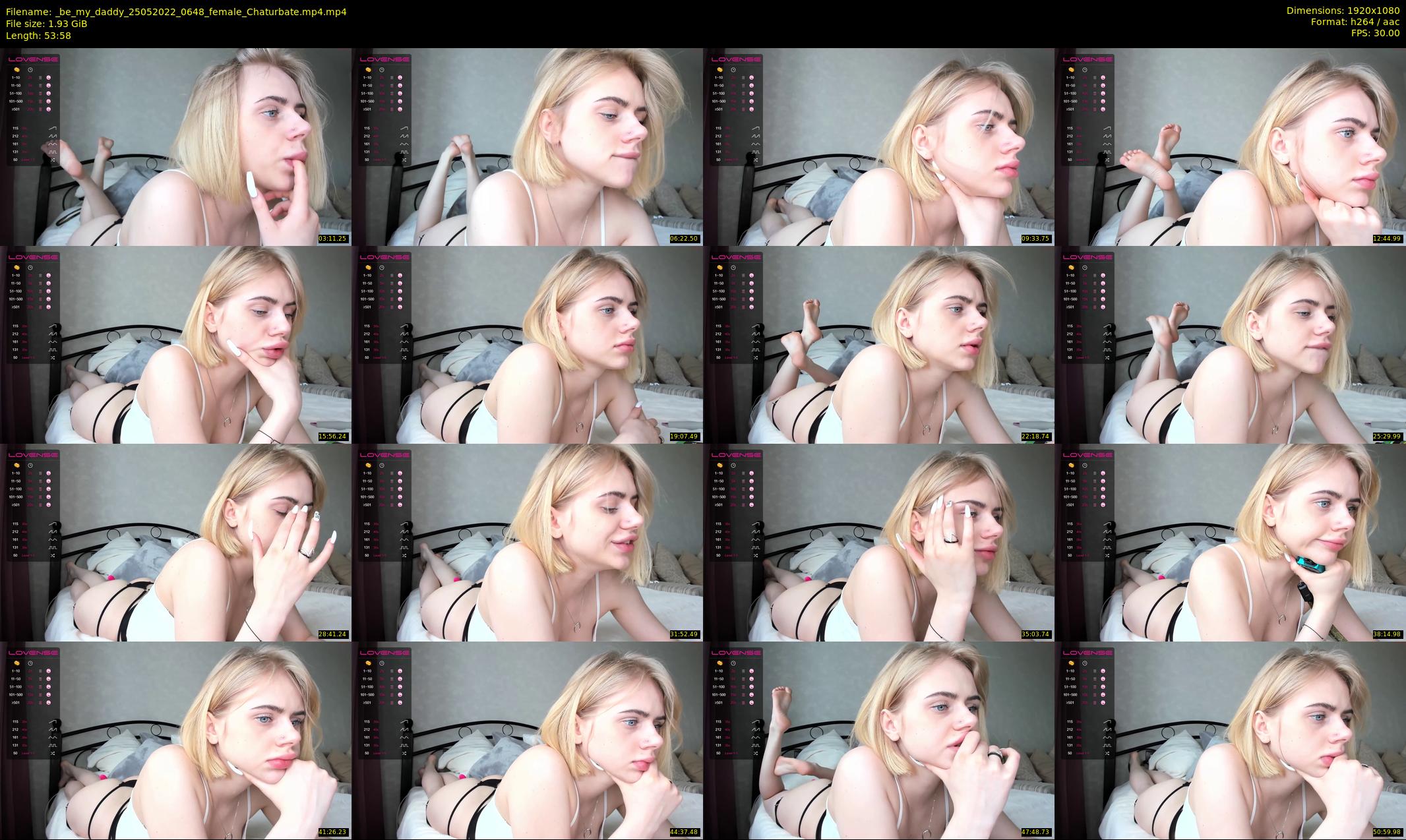 _be_my_daddy — 54 minute Chaturbate female cam show recording, 1080p, May 25, 2022