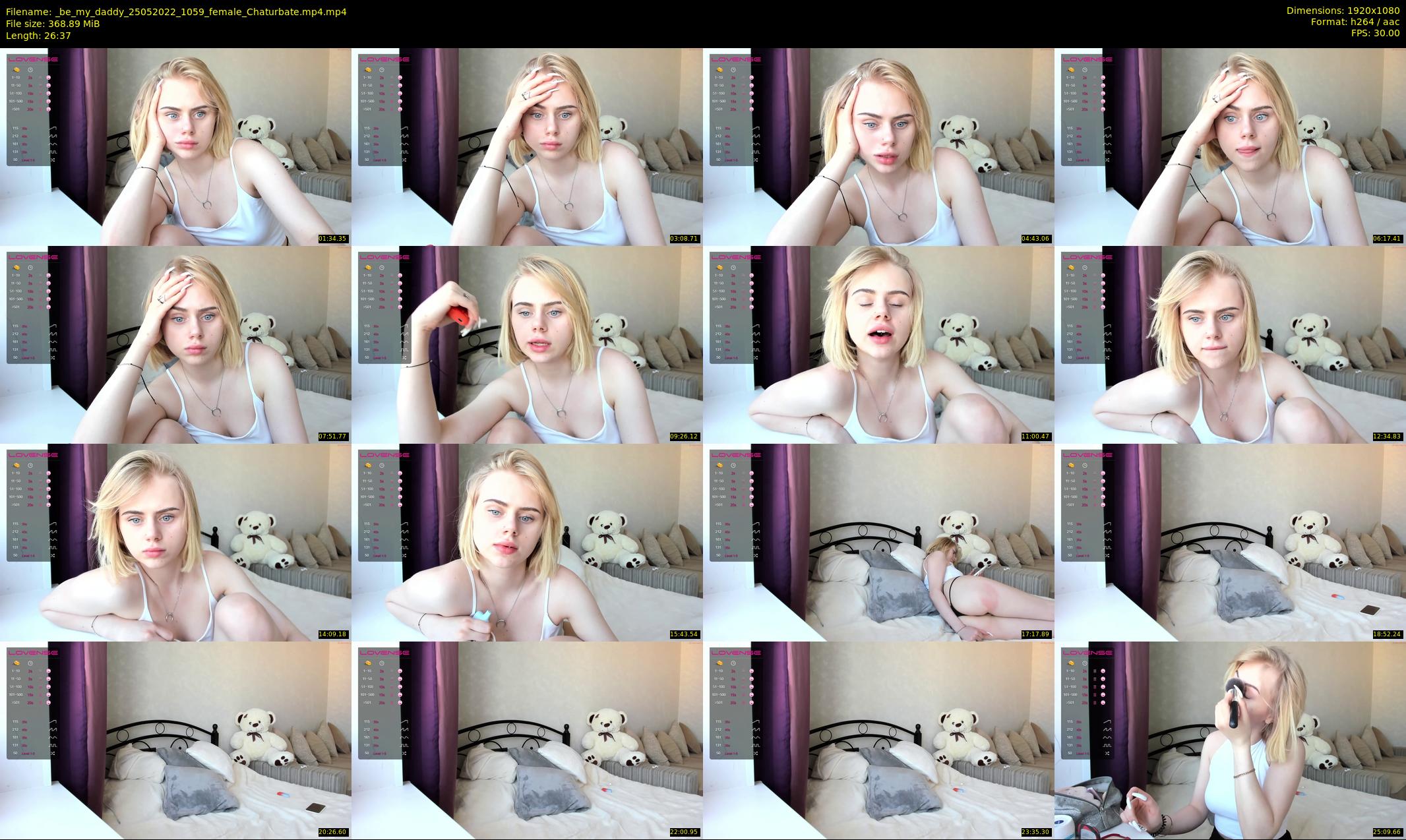 _be_my_daddy — 27 minute Chaturbate female cam show recording, 1080p, May 25, 2022