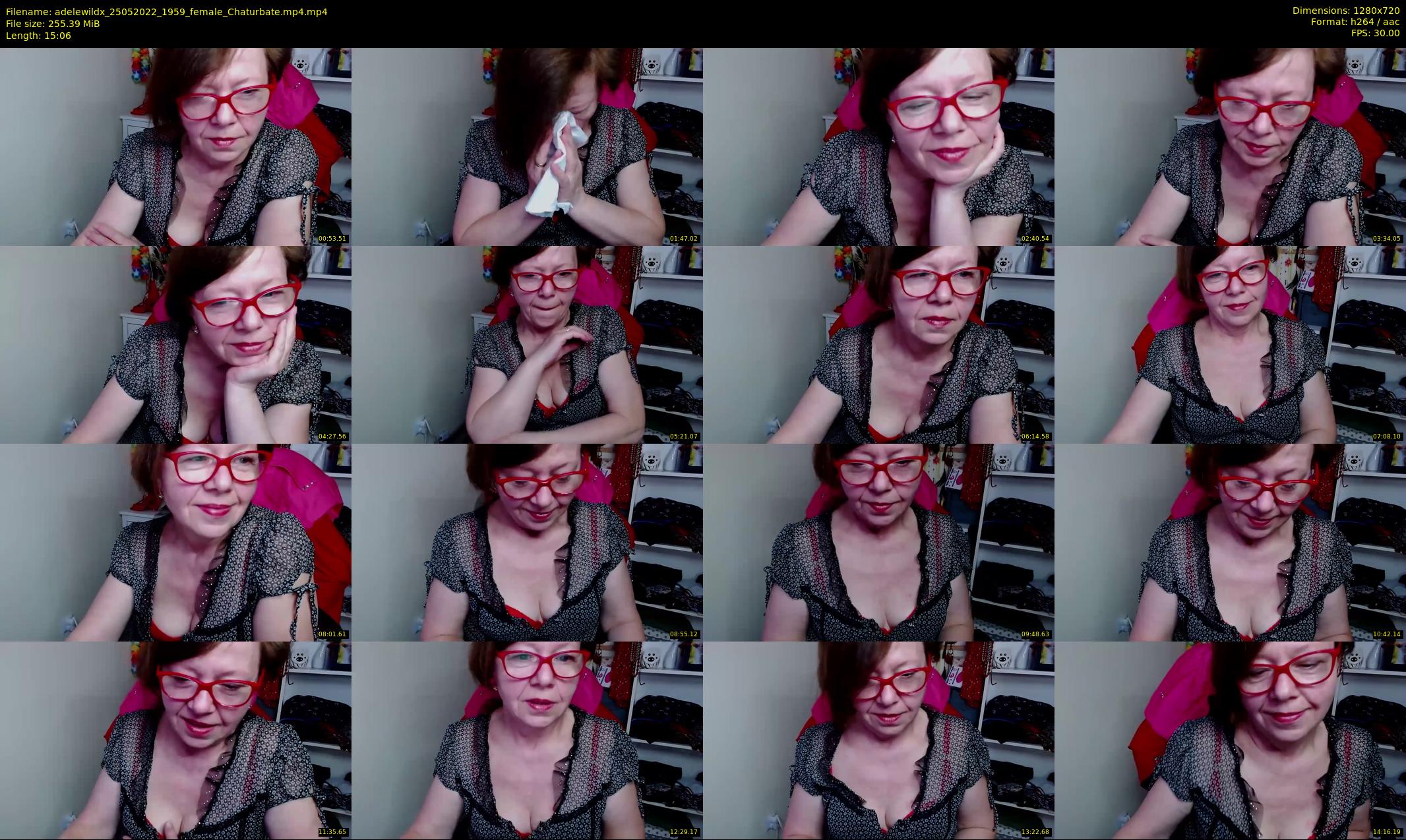 adelewildx — 16 minute Chaturbate female cam show recording, 720p, May 25, 2022