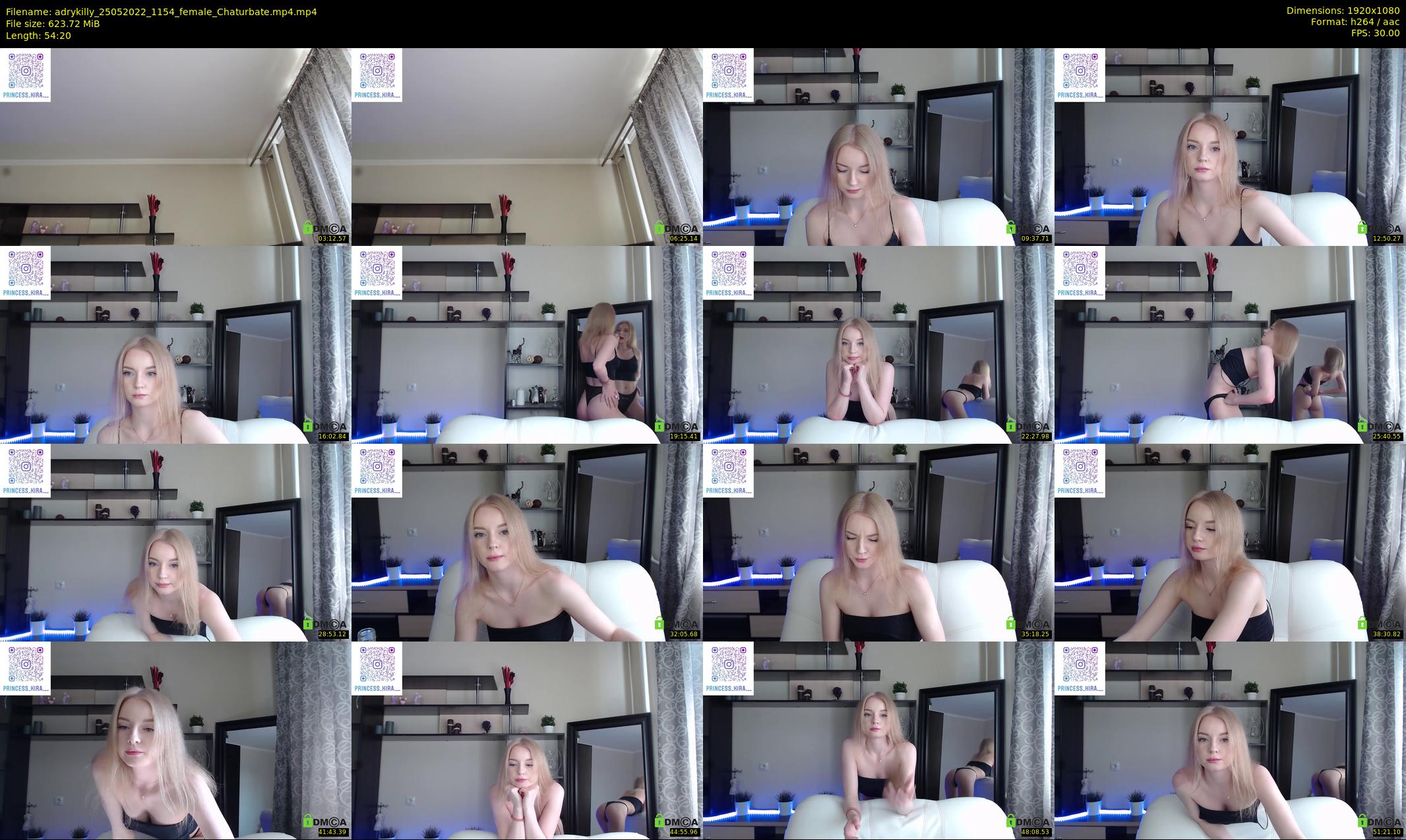 adrykilly — 55 minute Chaturbate female cam show recording, 1080p, May 25, 2022