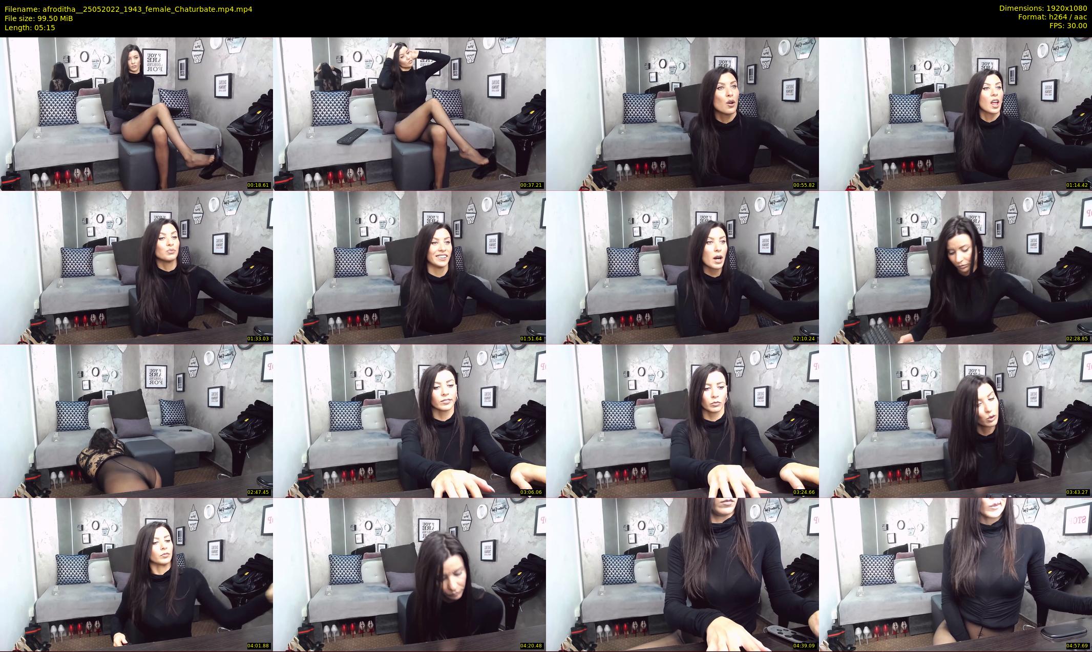 afroditha_ — 6 minute Chaturbate female cam show recording, 1080p, May 25, 2022