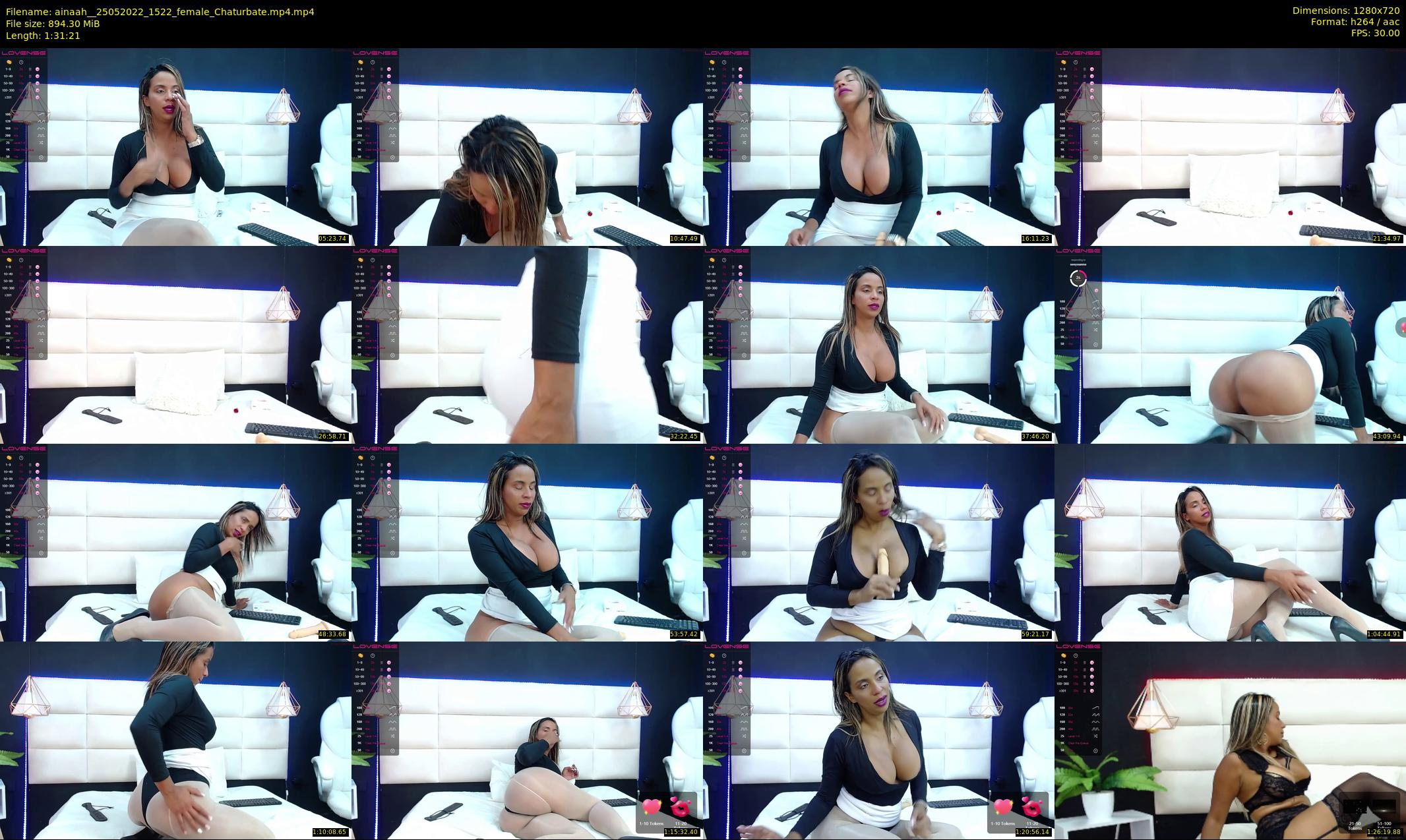 ainaah_ — 92 minute Chaturbate female cam show recording, 720p, May 25, 2022