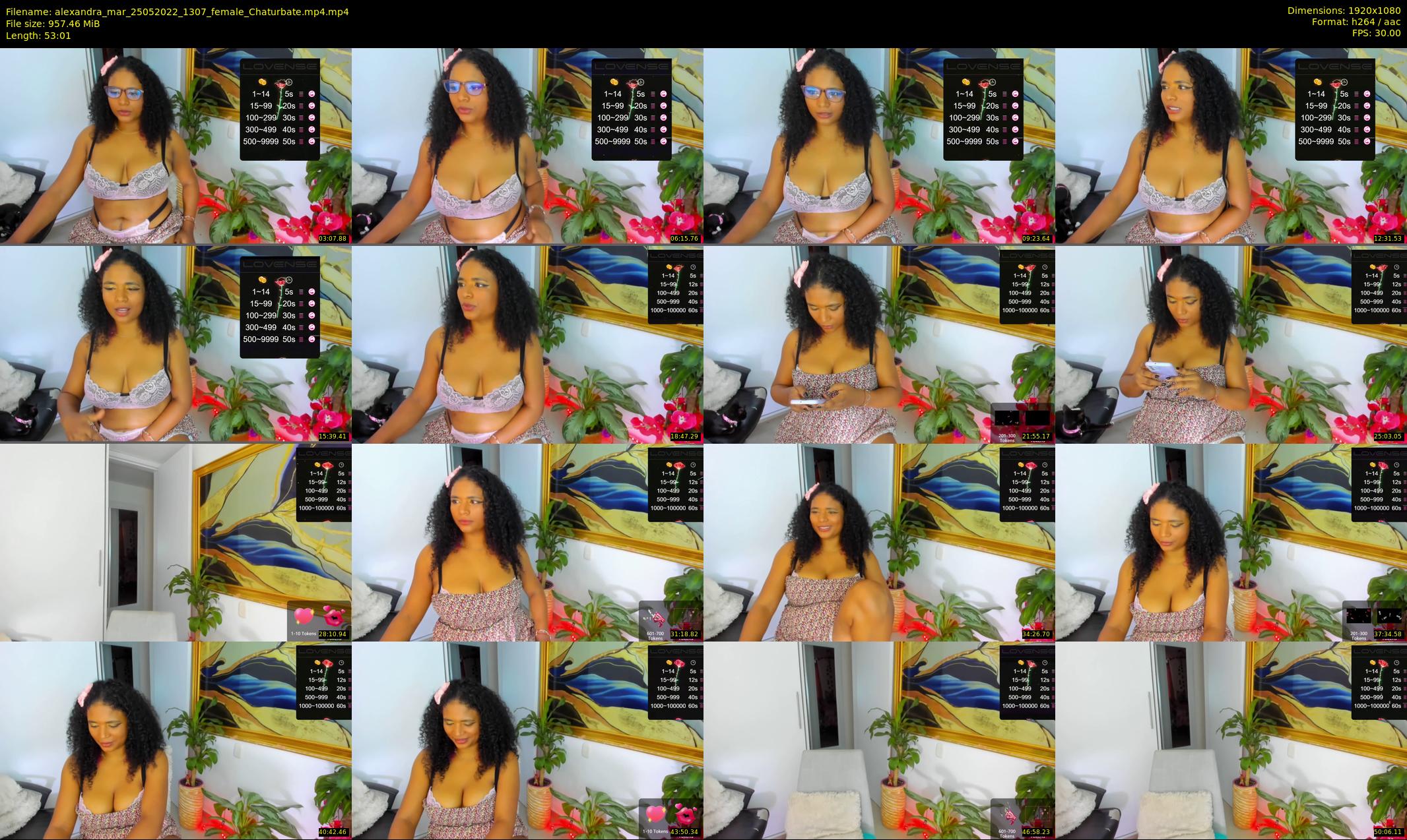 alexandra_mar — 54 minute Chaturbate female cam show recording, 1080p, May 25, 2022