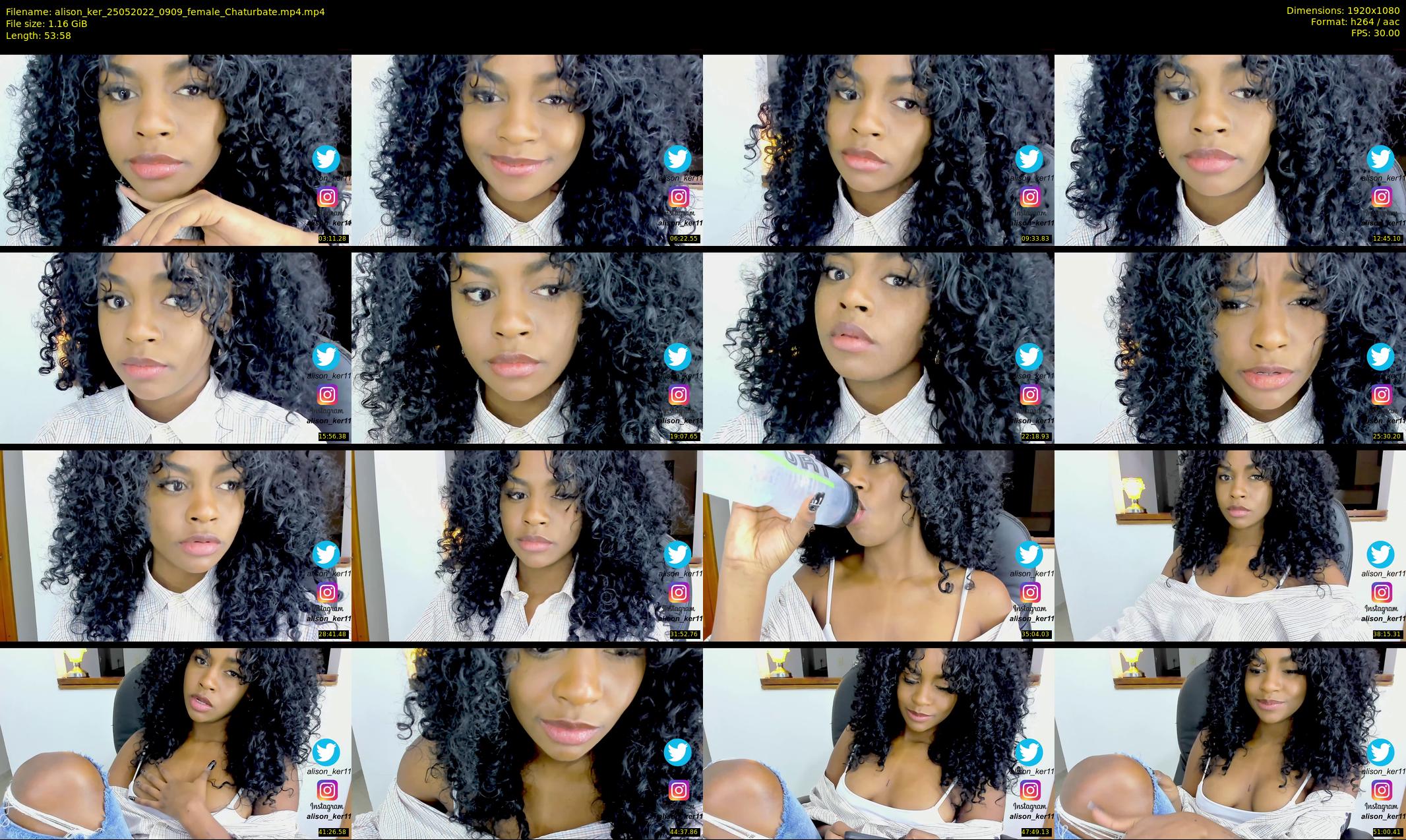 alison_ker — 54 minute Chaturbate female cam show recording, 1080p, May 25, 2022