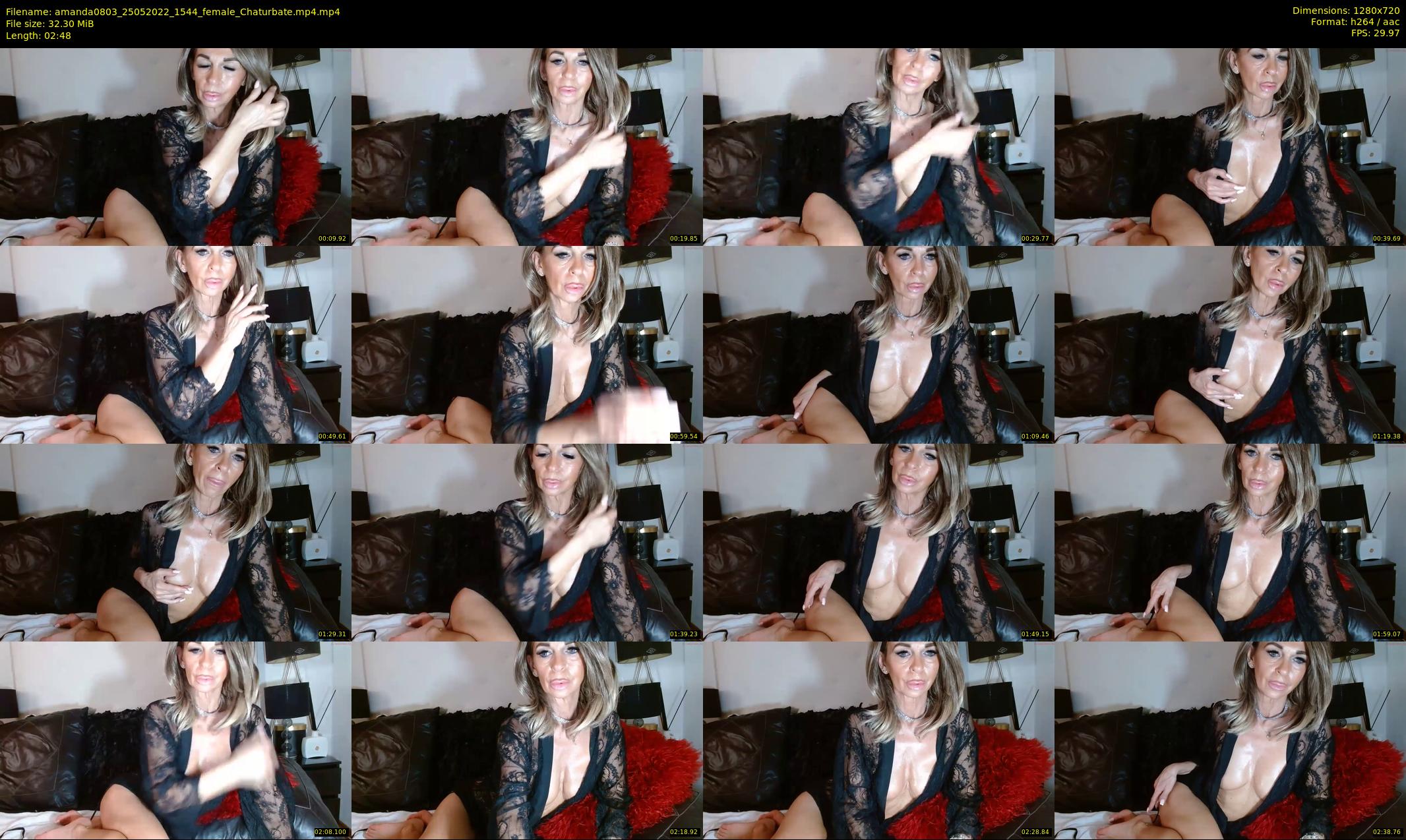 amanda0803 — 3 minute Chaturbate female cam show recording, 720p, May 25, 2022