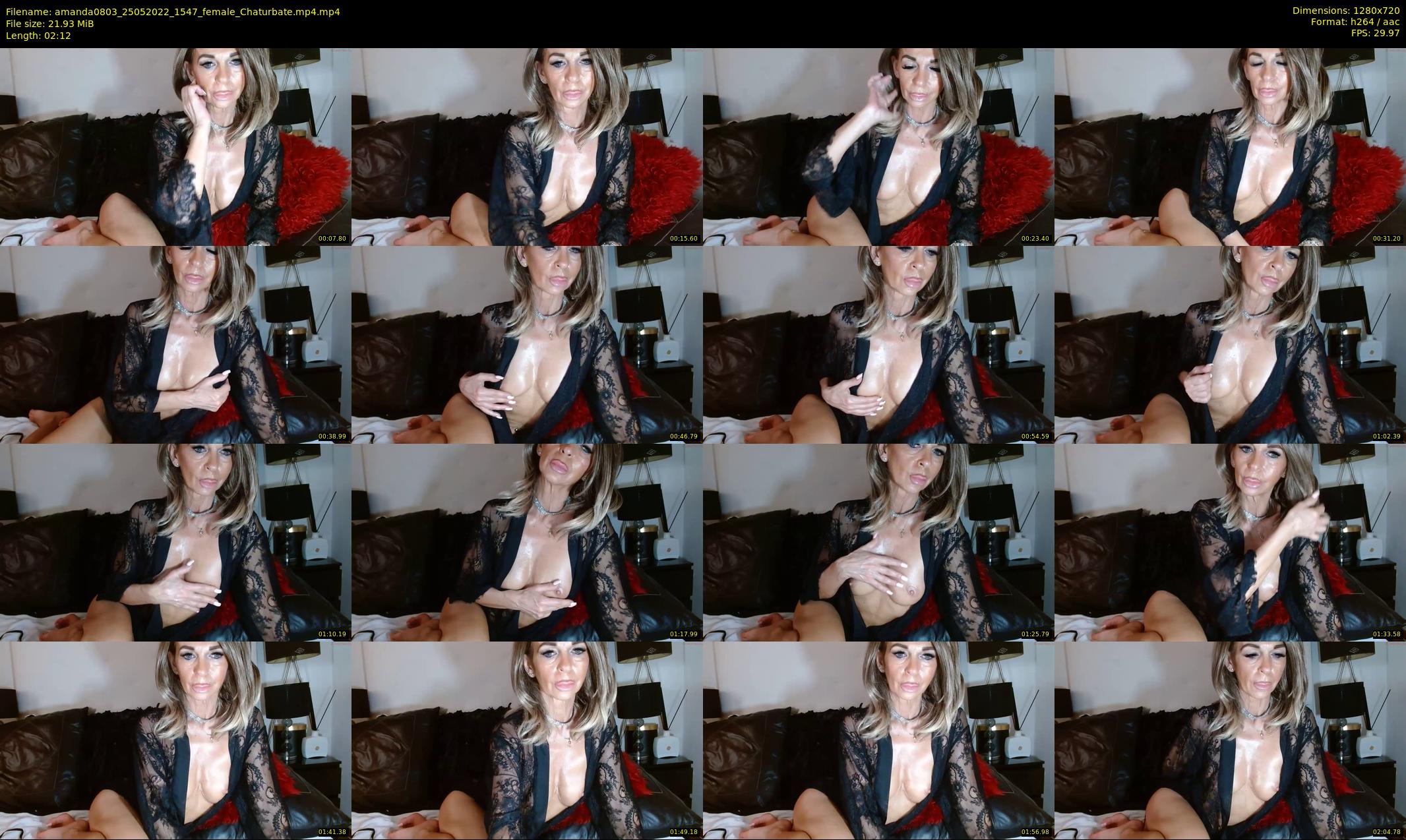 amanda0803 — 3 minute Chaturbate female cam show recording, 720p, May 25, 2022